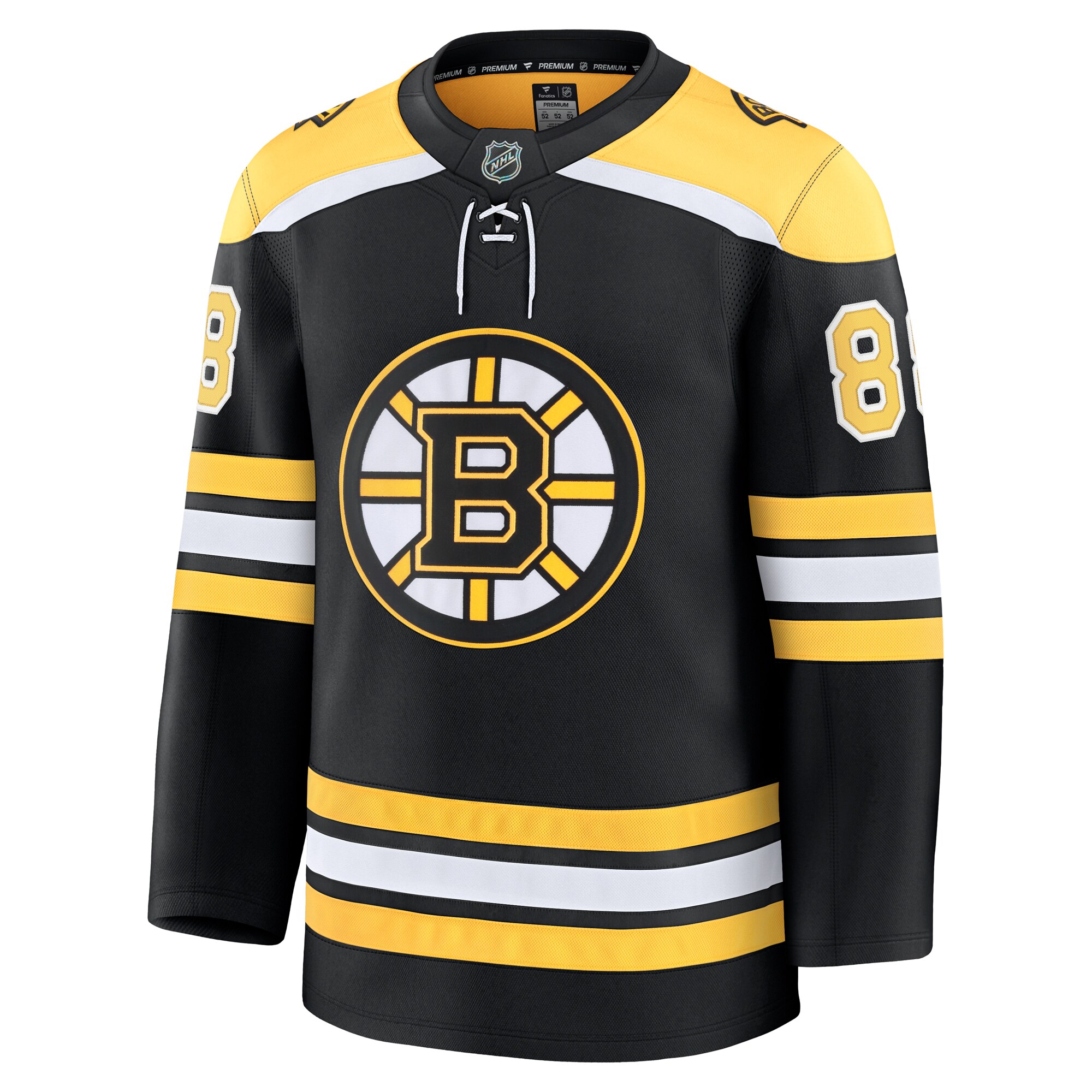Boston Bruins David Pastrnak Black Home Premium NHL Jersey Men's