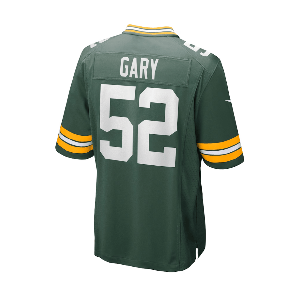 Rashan Gary 52 Green Bay Packers 2025 Pro Bowl Patch Game Green NFL Jersey Men's