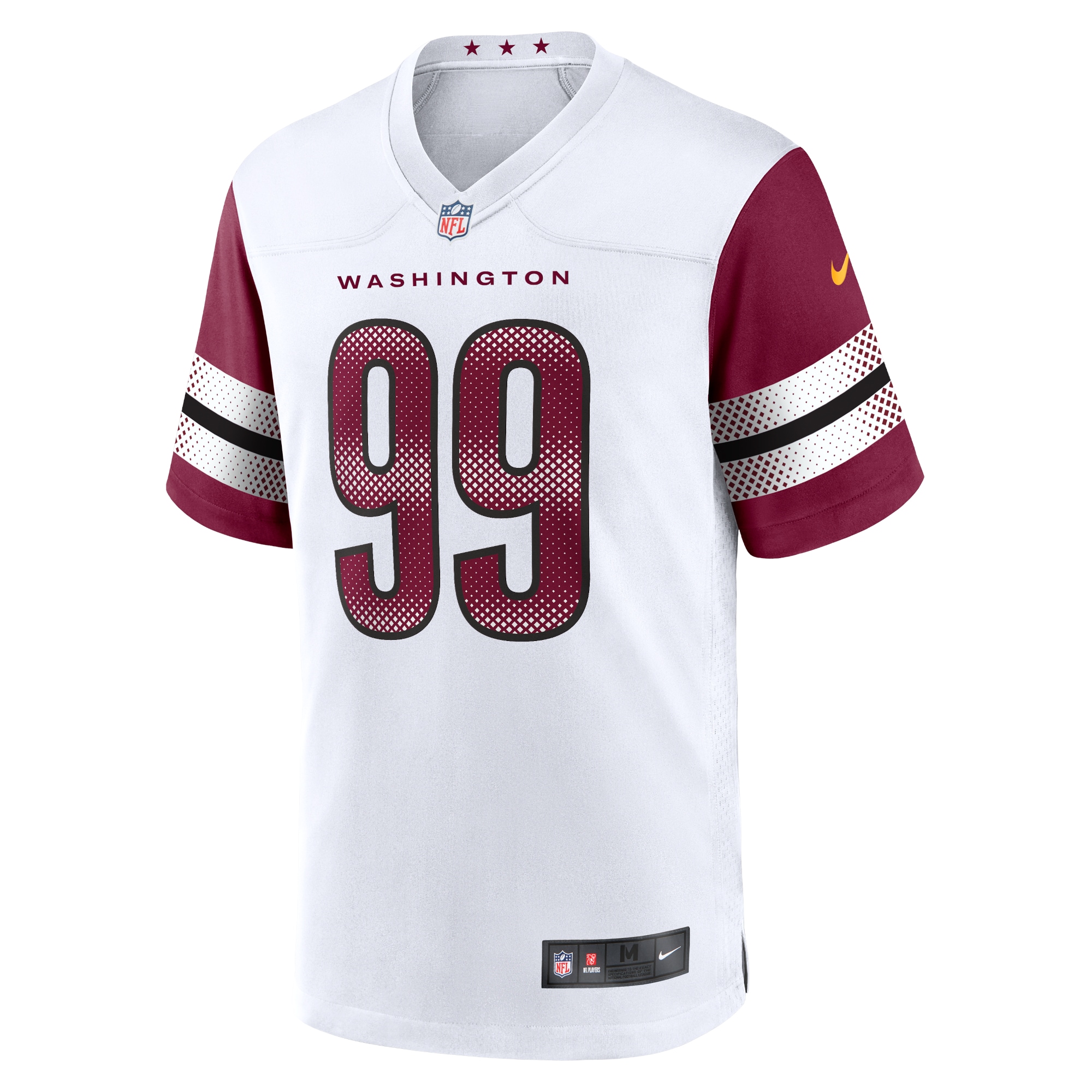 Washington Commanders Chase Young White Game NFL Jersey Men's