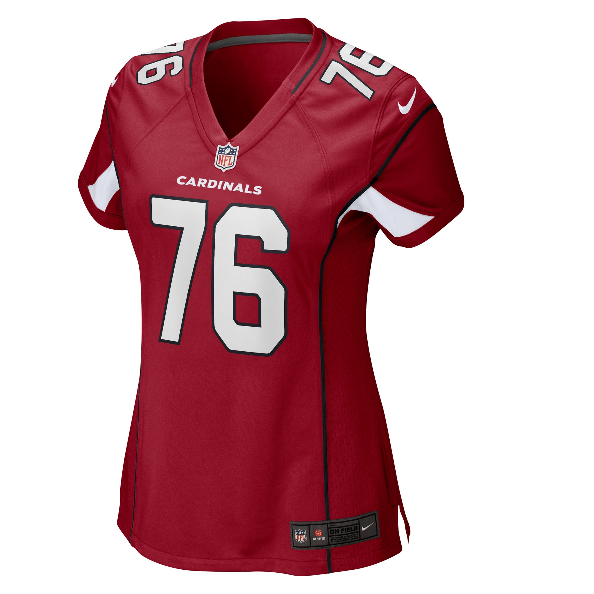 Arizona Cardinals Will Hernandez Cardinal Game Player NFL Jersey Women's