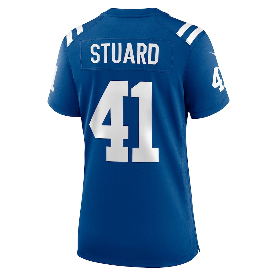 Grant Stuard 41 Indianapolis Colts Game Royal NFL Jersey Women's