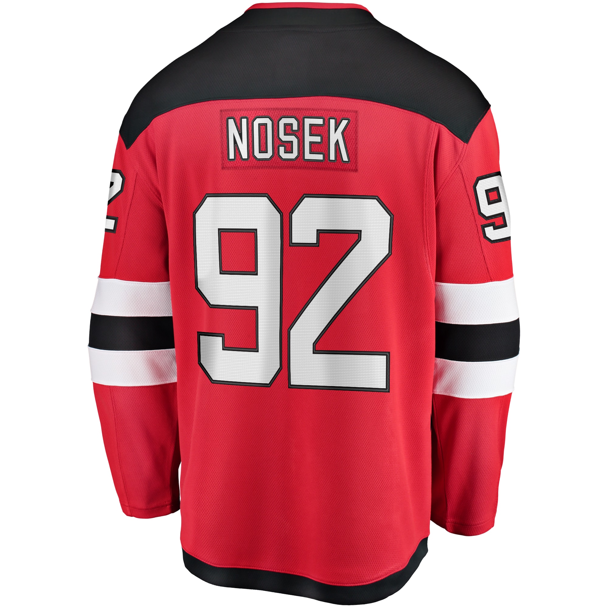New Jersey Devils Tomas Nosek Red Home Breakaway NHL Jersey Men's