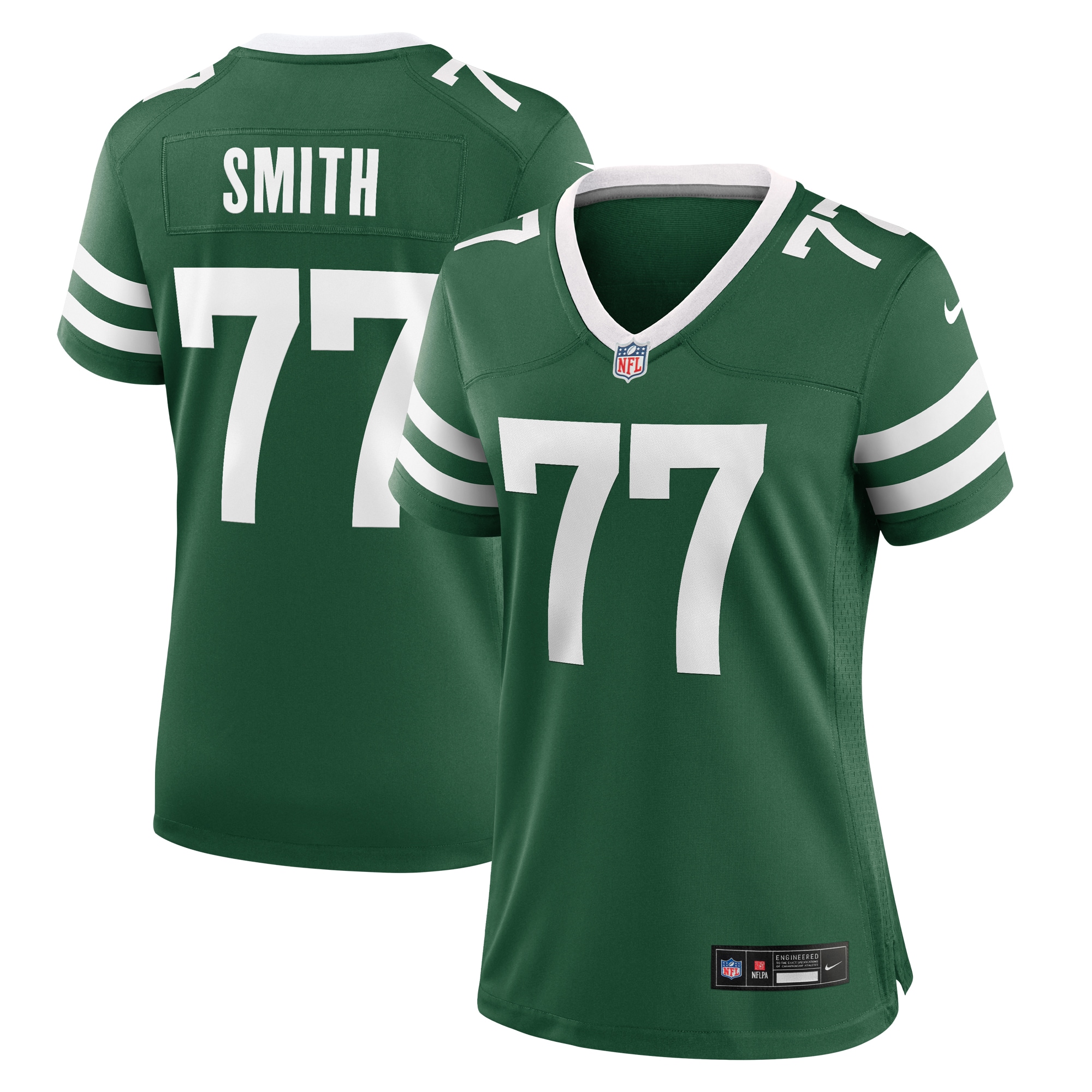 New York Jets Tyron Smith Legacy Green Game NFL Jersey Women's