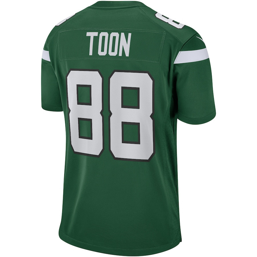 Al Toon 88 New York Jets Game Retired Player Green NFL Jersey Men's