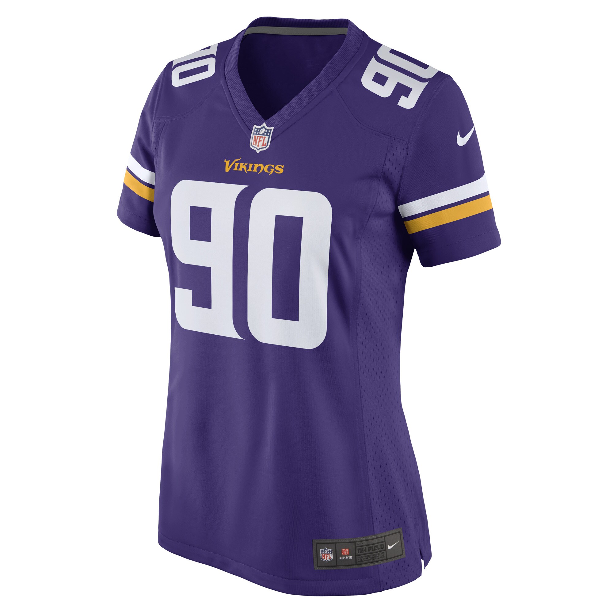 Minnesota Vikings Esezi Otomewo Purple Game Player NFL Jersey Women's