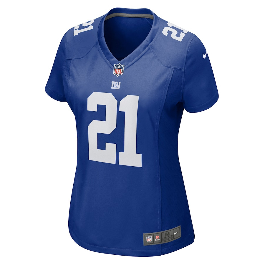 Adoree' Jackson 21 New York Giants Game Royal NFL Jersey Women's