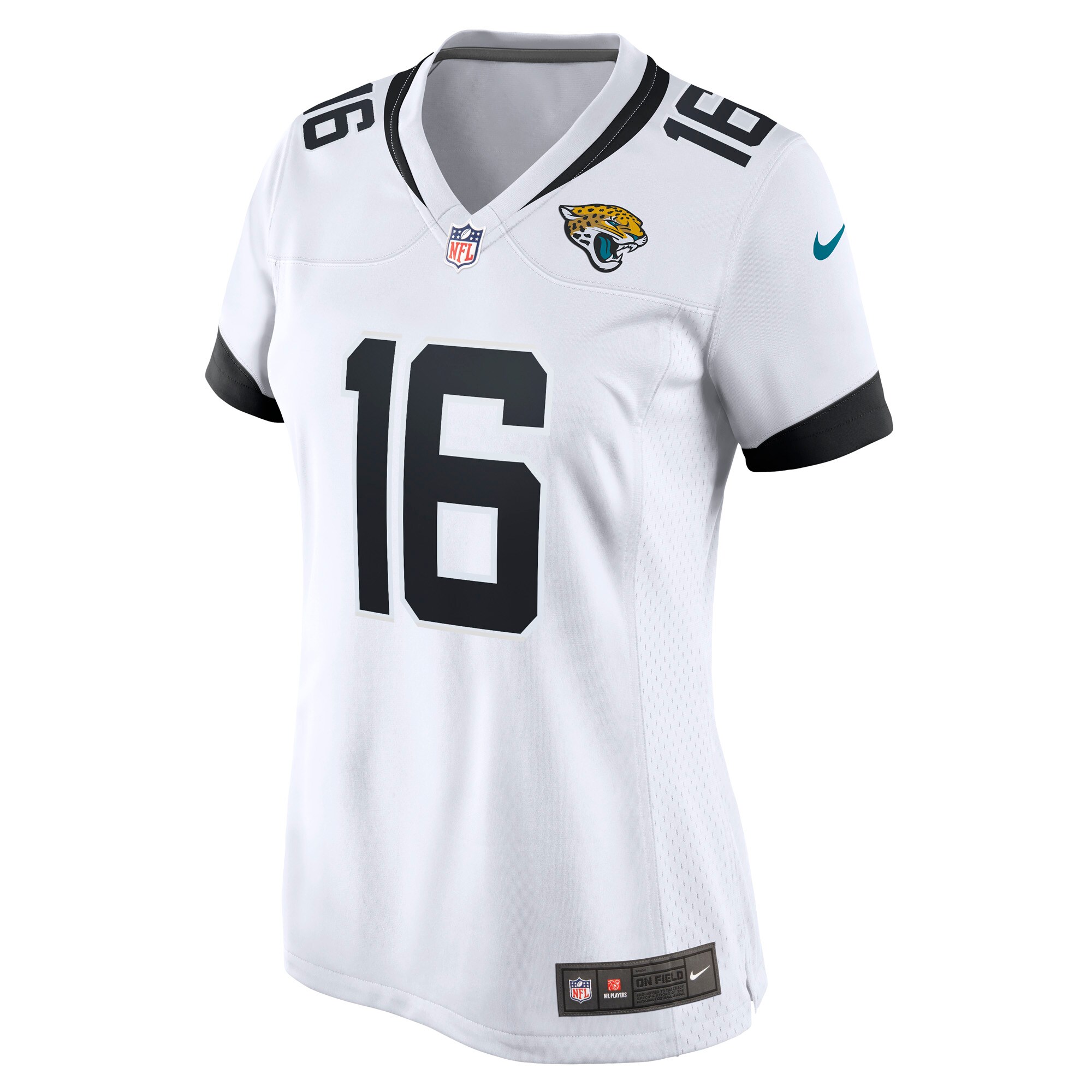 Jacksonville Jaguars Trevor Lawrence White Game NFL Jersey Women's