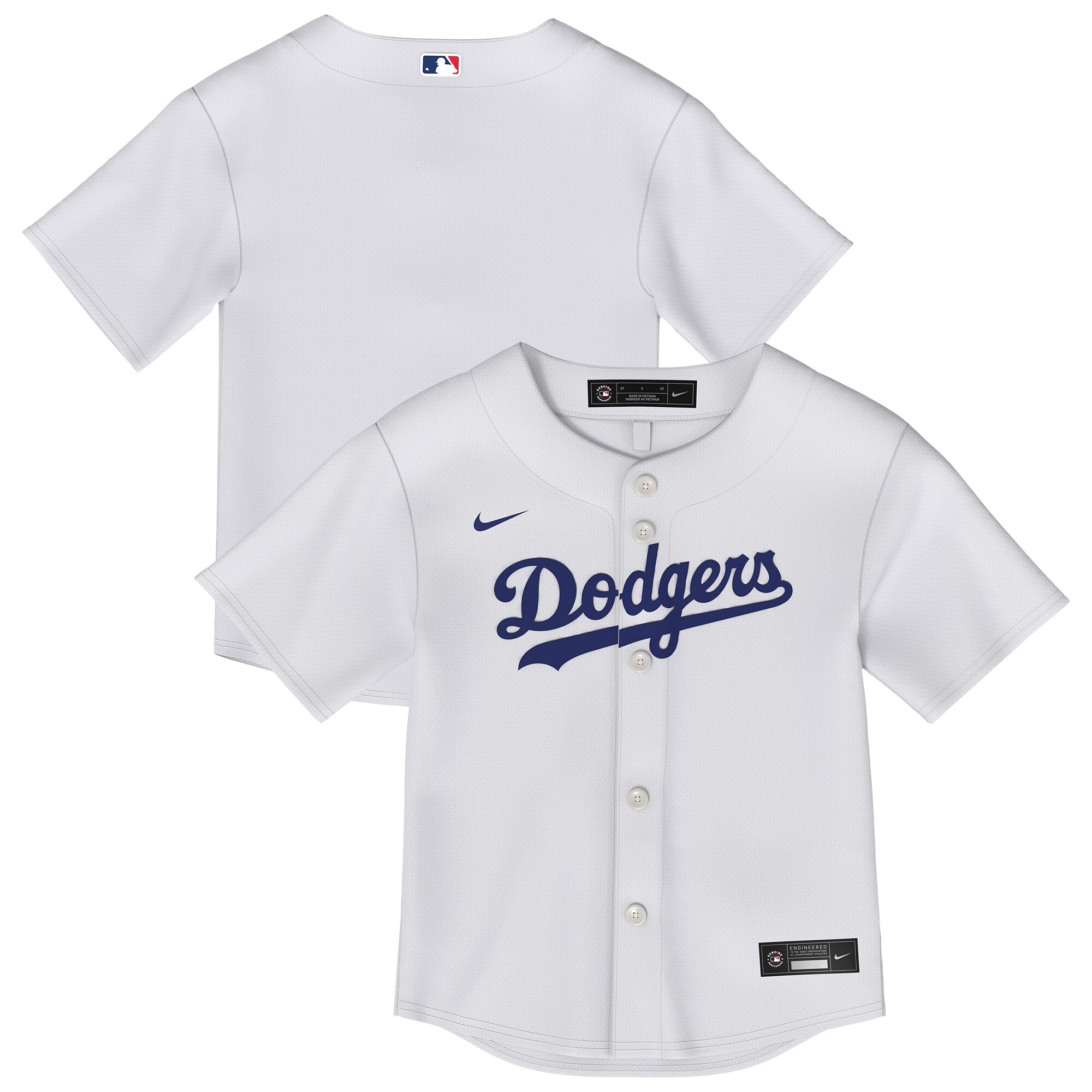 Infant Los Angeles Dodgers White Home MLB Jersey Men's