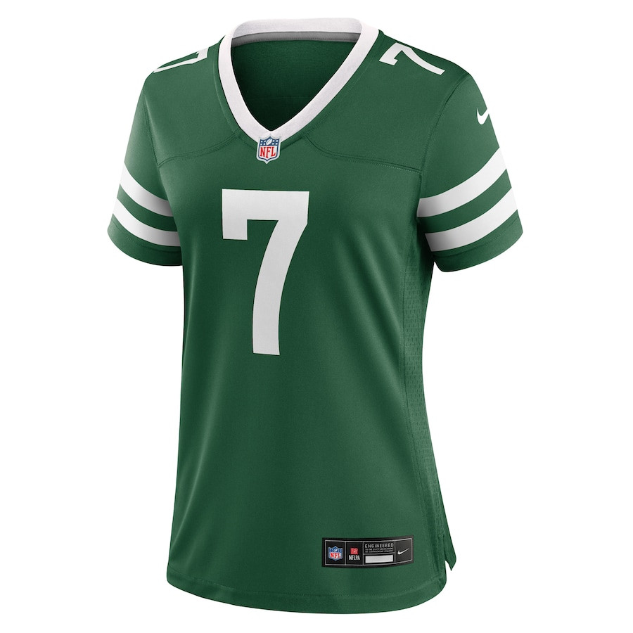 Haason Reddick 7 New York Jets Team Game Legacy Green NFL Jersey Women's