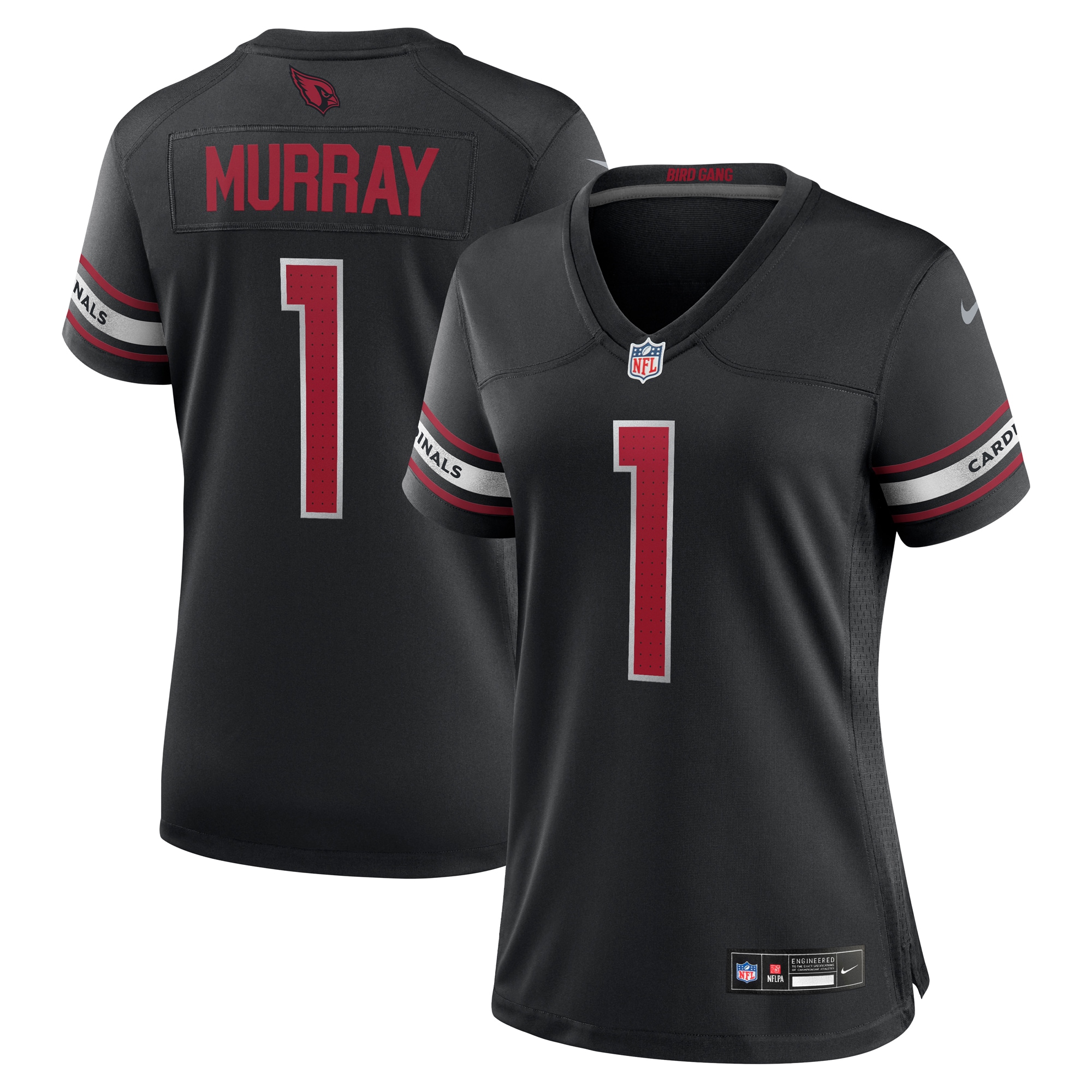 Arizona Cardinals Kyler Murray Black Game NFL Jersey Women's