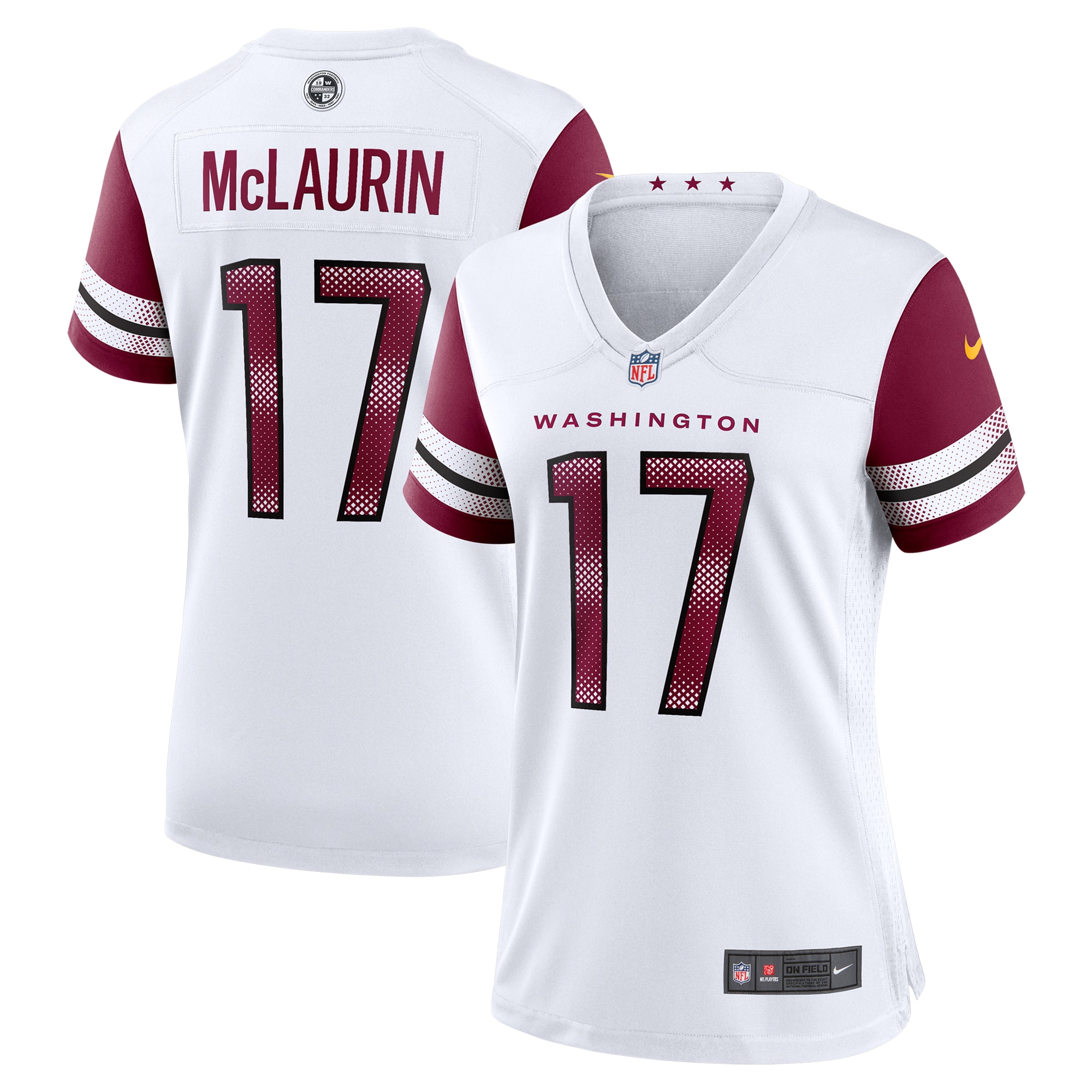 Washington Commanders Terry McLaurin White Game NFL Jersey Women's