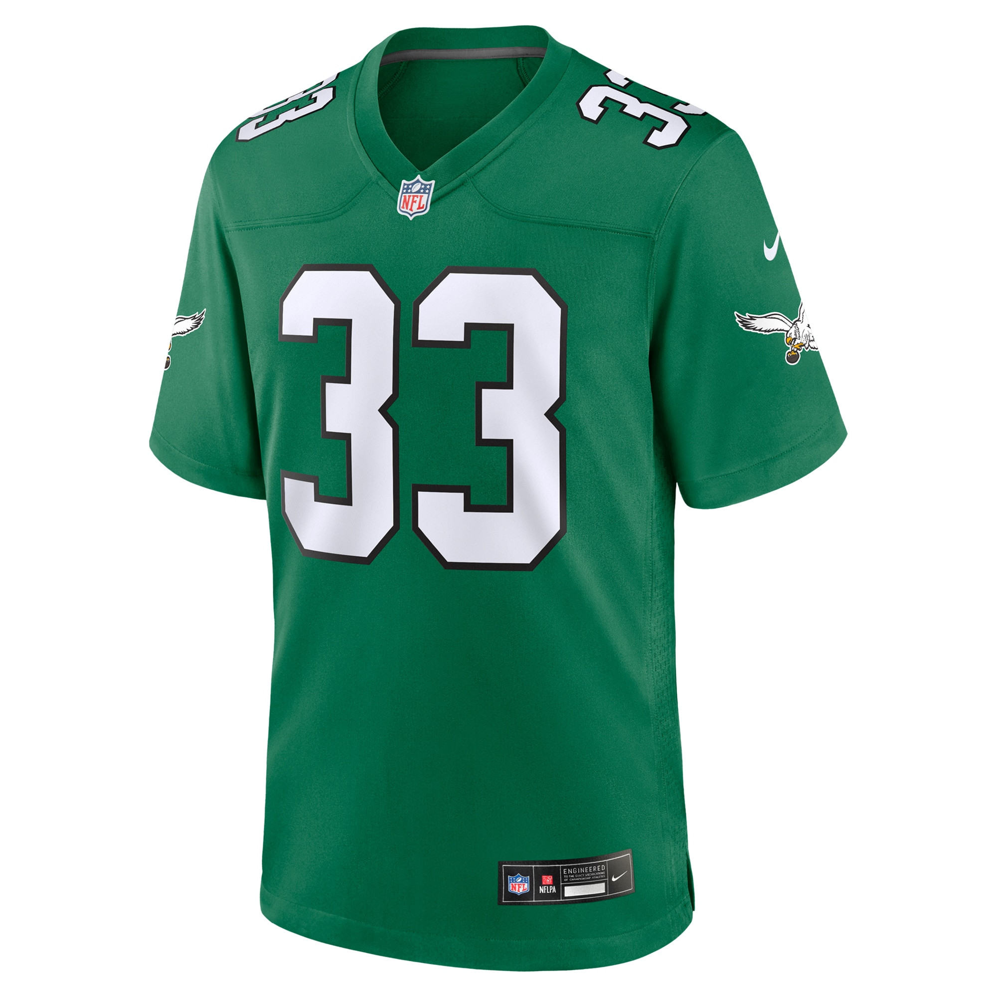 Cooper DeJean 33 Philadelphia Eagles Alternate Game Kelly Green NFL Jersey Men's