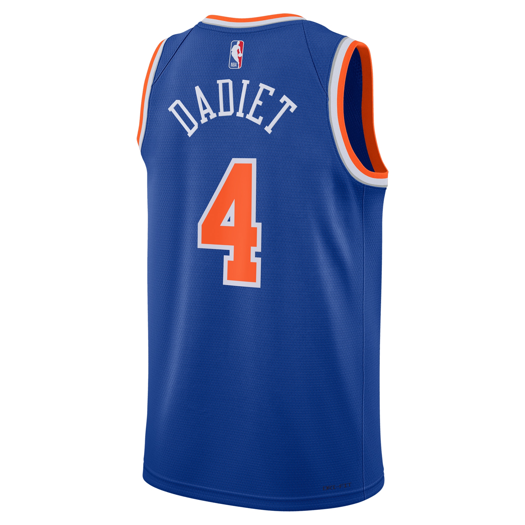 New York Knicks Icon Swingman Blue Pac?me Dadie Unisex NBA Jersey Unisex
