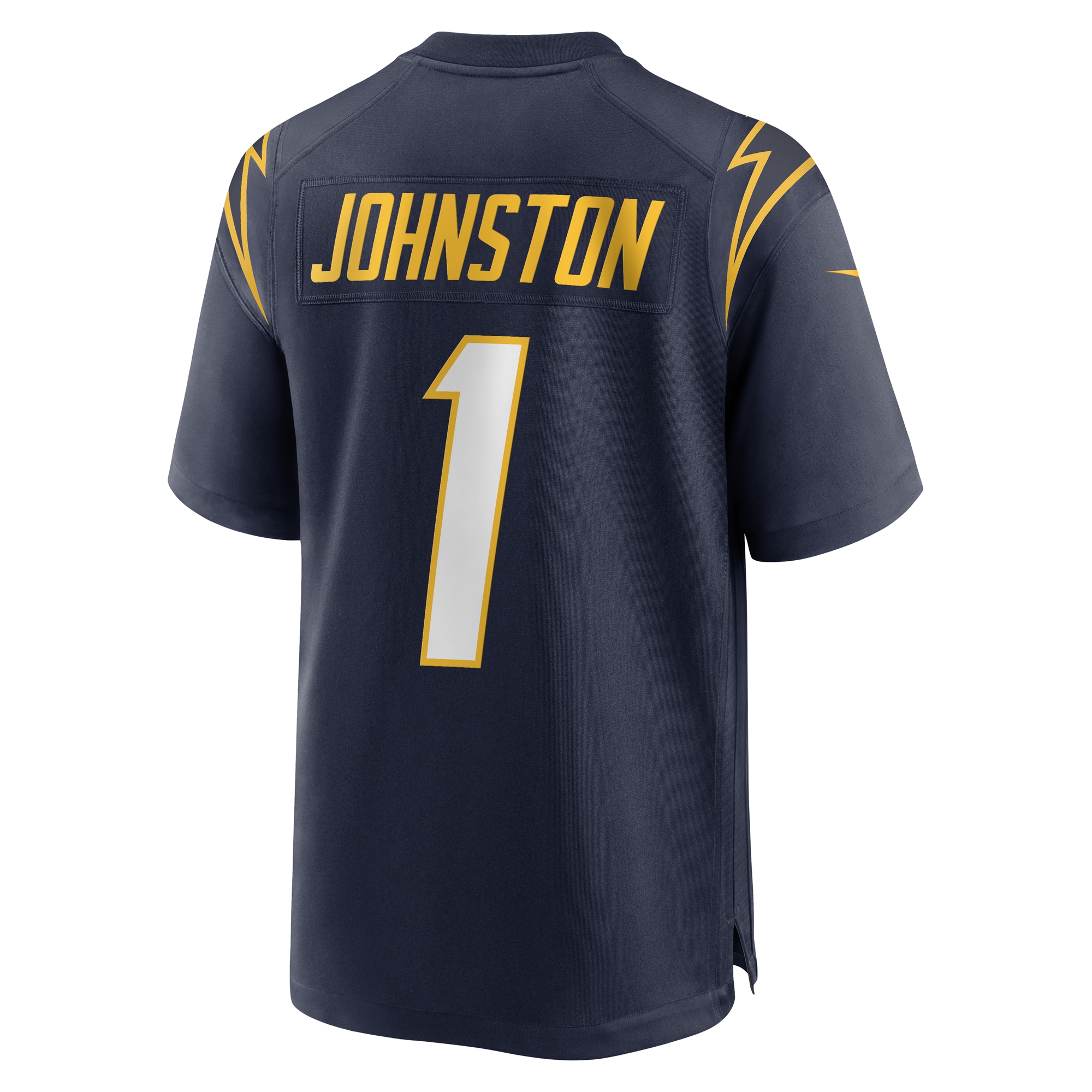 Los Angeles Chargers Quentin Johnston Navy Alternate Game NFL Jersey Men's