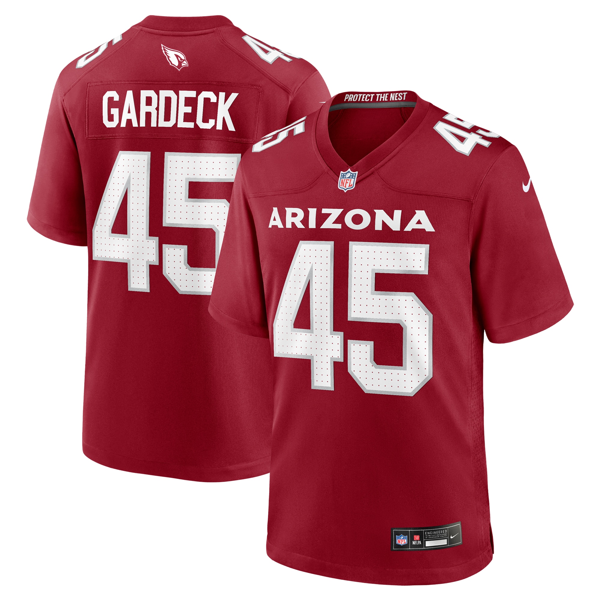 Arizona Cardinals Dennis Gardeck Cardinal Team Game NFL Jersey Men's