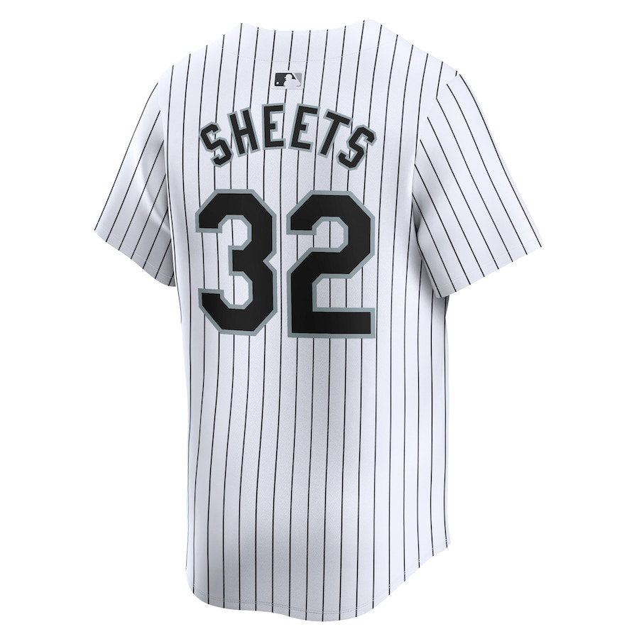 Gavin Sheets 32 Chicago White Sox Home Limited Player White MLB Jersey Men's