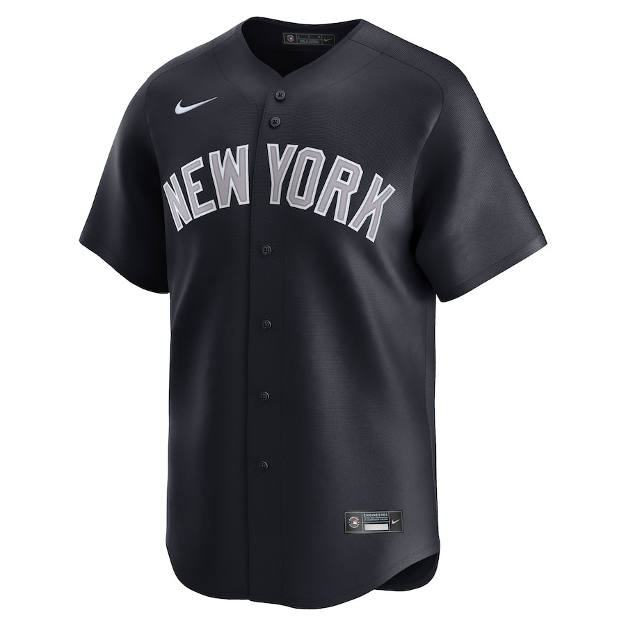 New York Yankees Alternate Limited Navy MLB Jersey Men's
