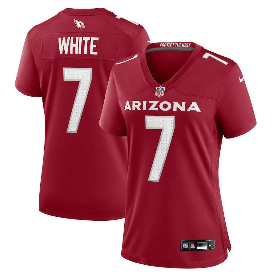 Kyzir White 7 Arizona Cardinals Game Cardinal NFL Jersey Women's