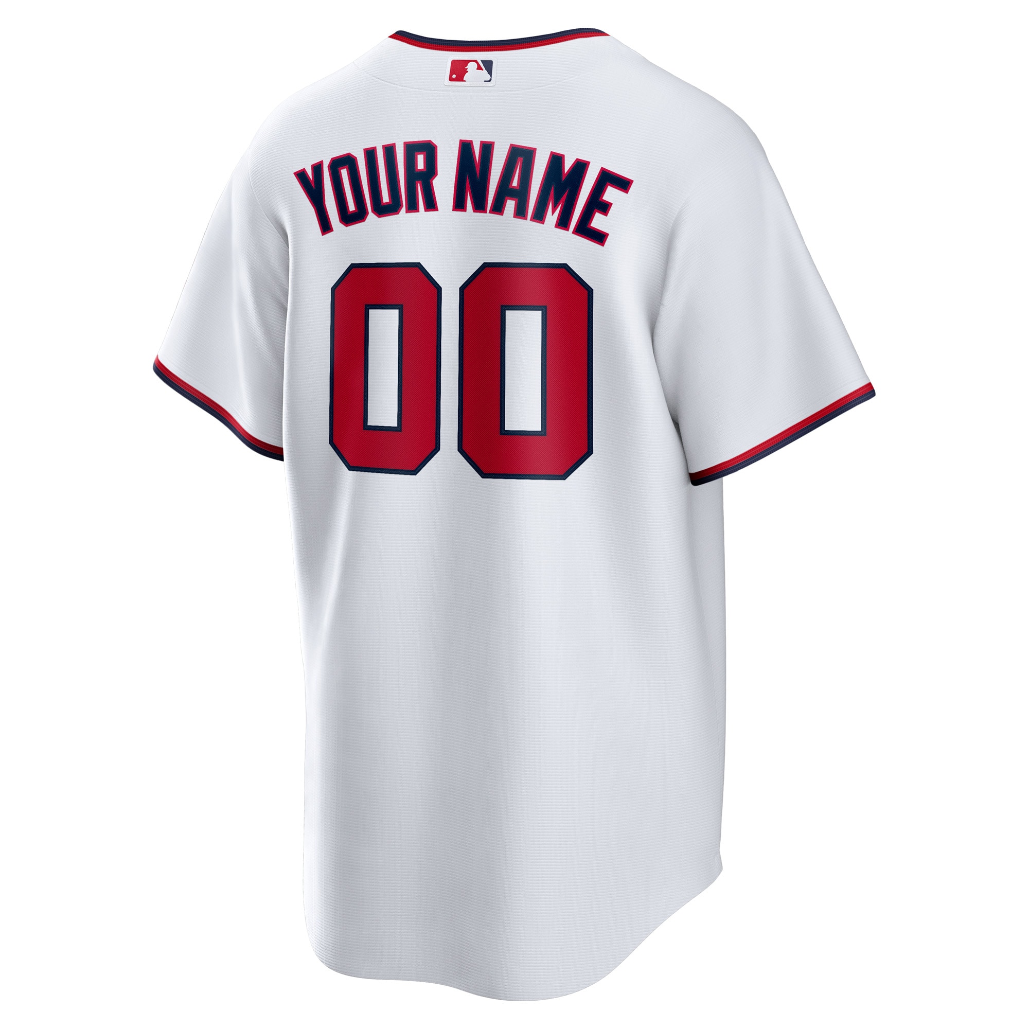 Washington Nationals White Custom MLB Jersey Youth