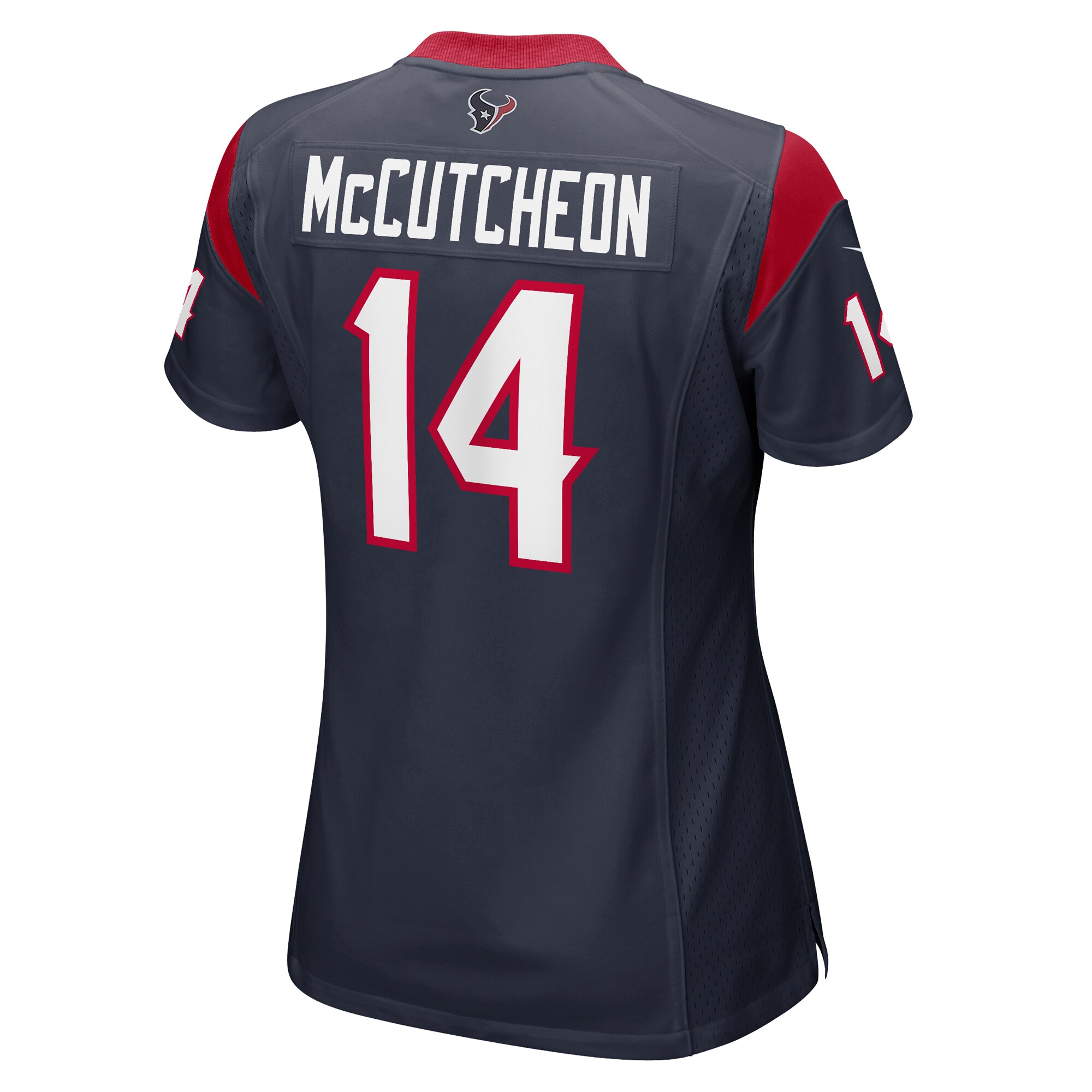 Houston Texans Lance McCutcheon Navy Team Game NFL Jersey Women's