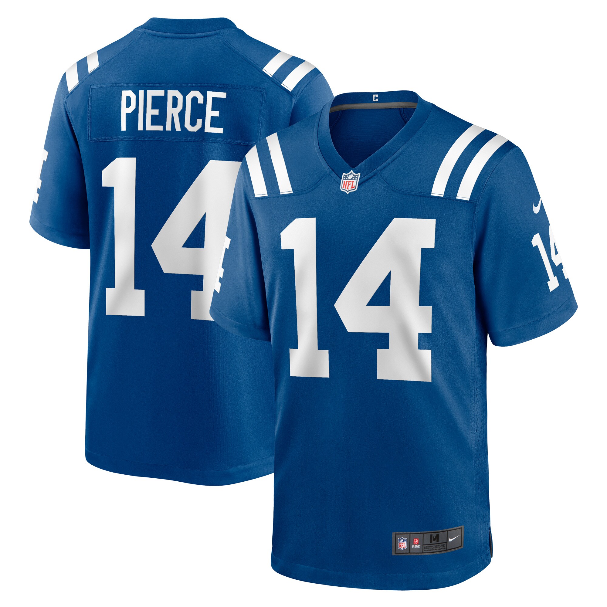 Indianapolis Colts Alec Pierce Royal Player Game NFL Jersey Men's