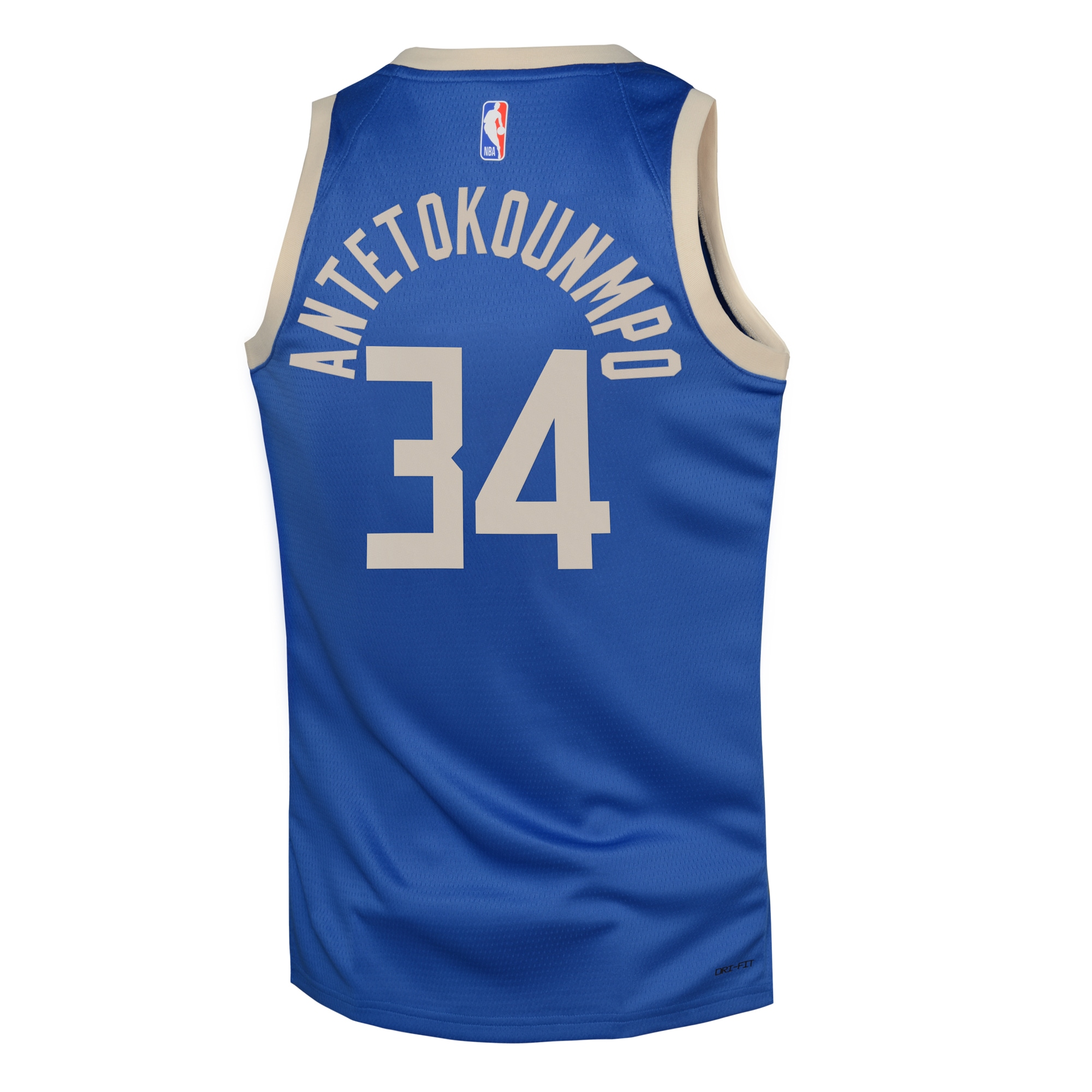 Milwaukee Bucks City Edition Swingman 2024 Royal Giannis Antetokounmp NBA Jersey Youth