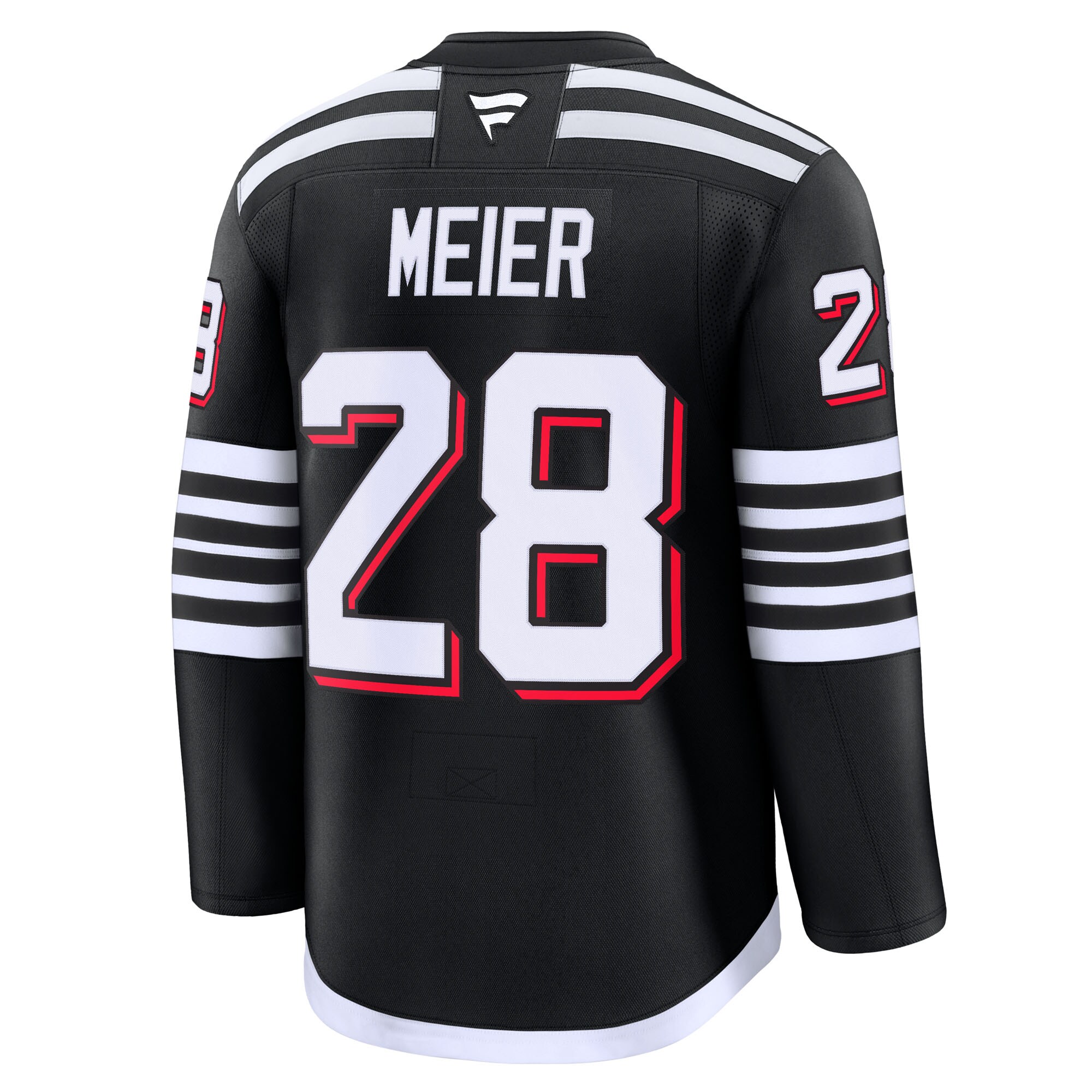 New Jersey Devils Timo Meier Black Alternate Premium NHL Jersey Men's
