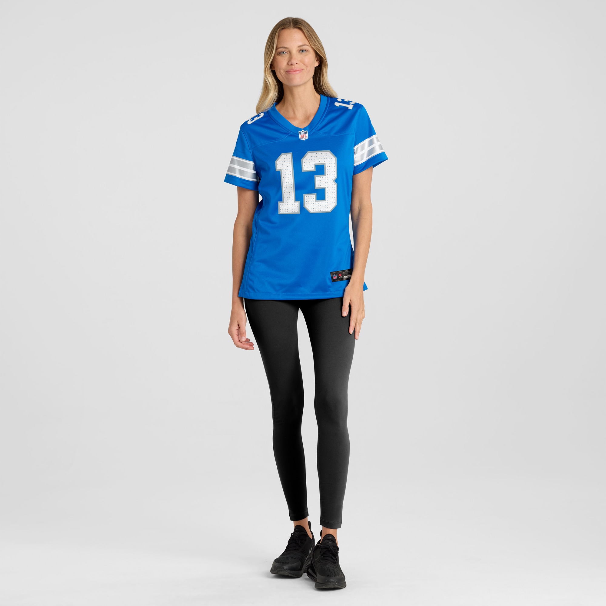 Detroit Lions Craig Reynolds Blue Team Game NFL Jersey Women's