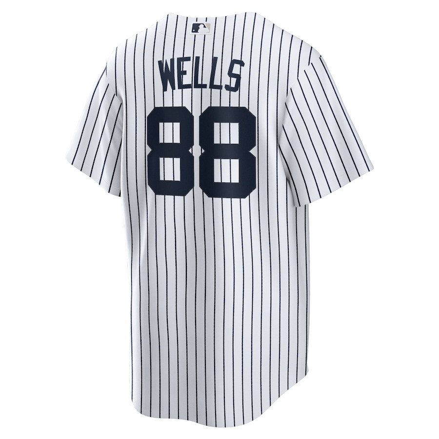 Austin Wells 88 New York Yankees Home White MLB Jersey Men's