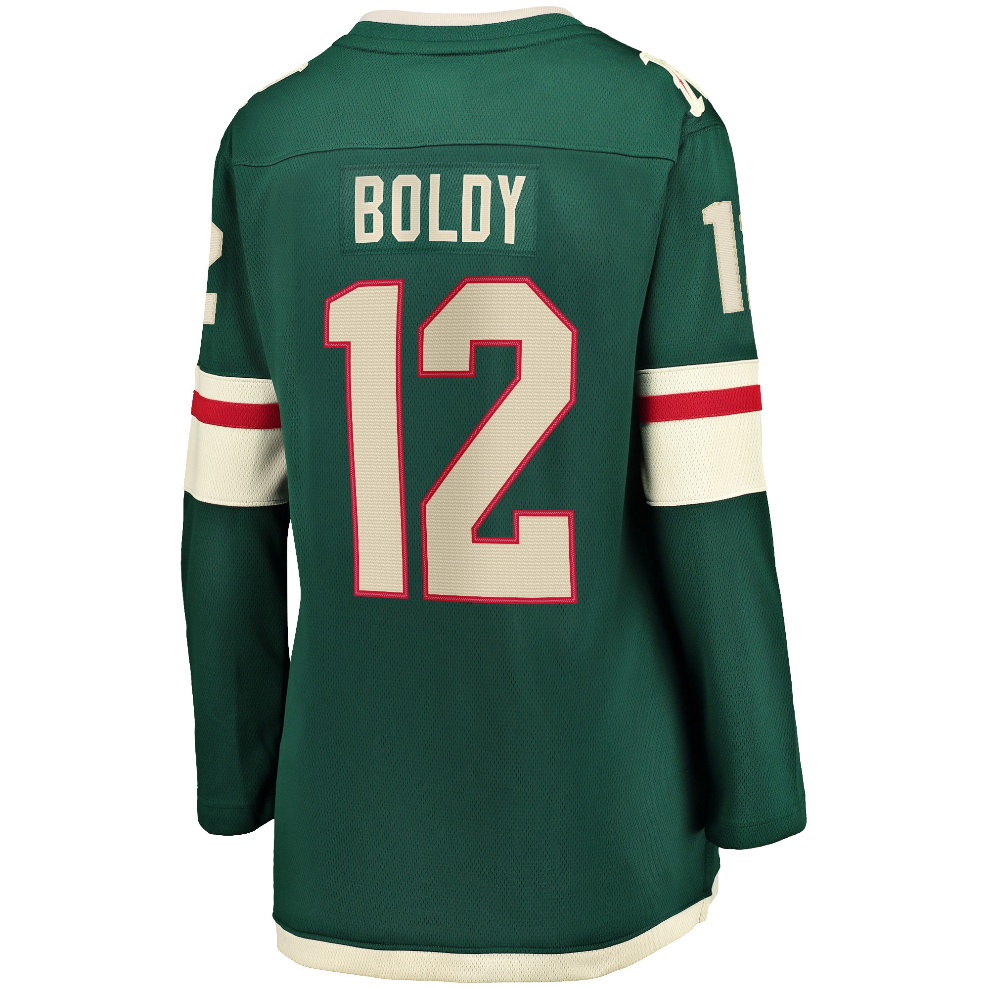 Minnesota Wild Matthew Boldy Green Home Breakaway Player NHL Jersey Women's