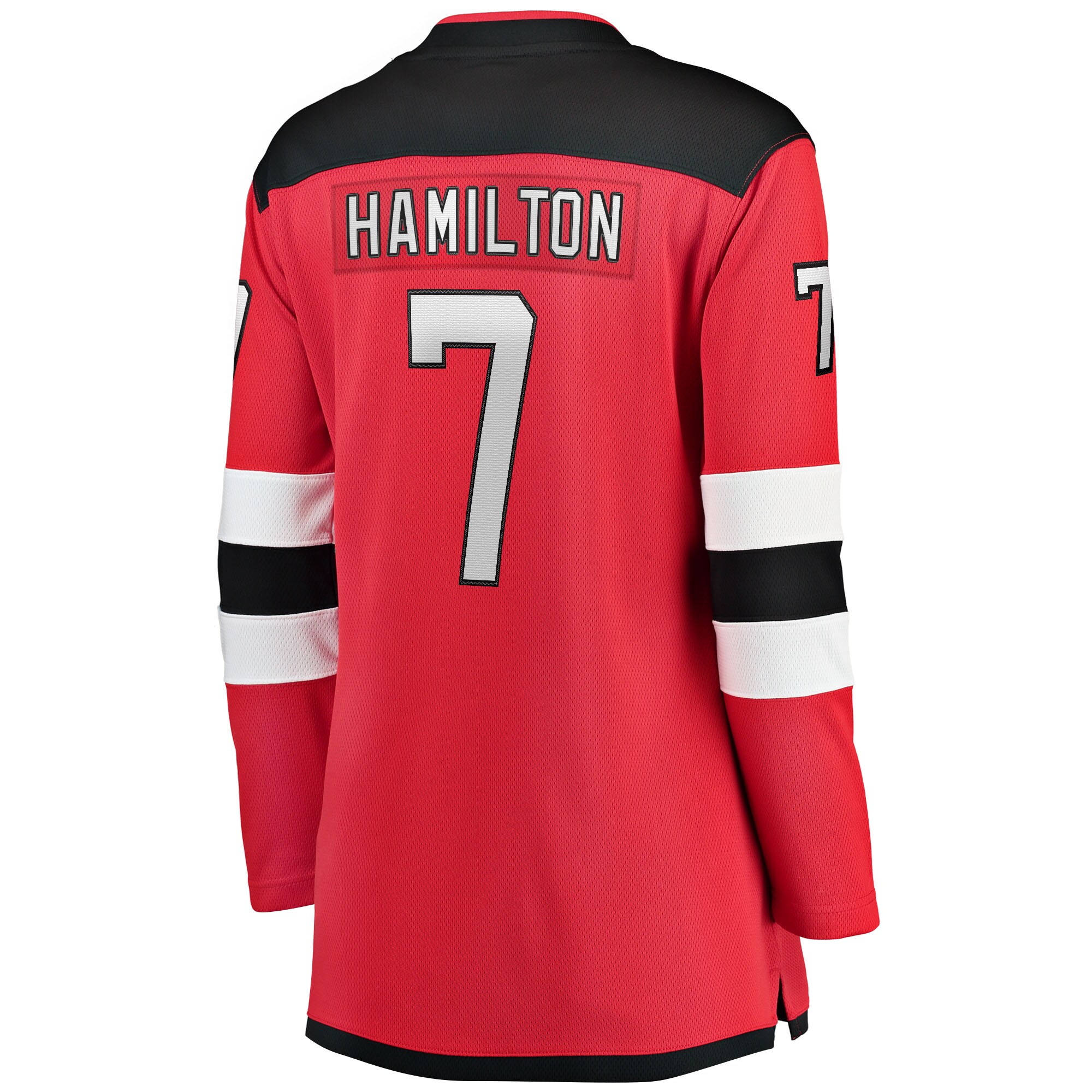 New Jersey Devils Dougie Hamilton Red Breakaway Player NHL Jersey Women's