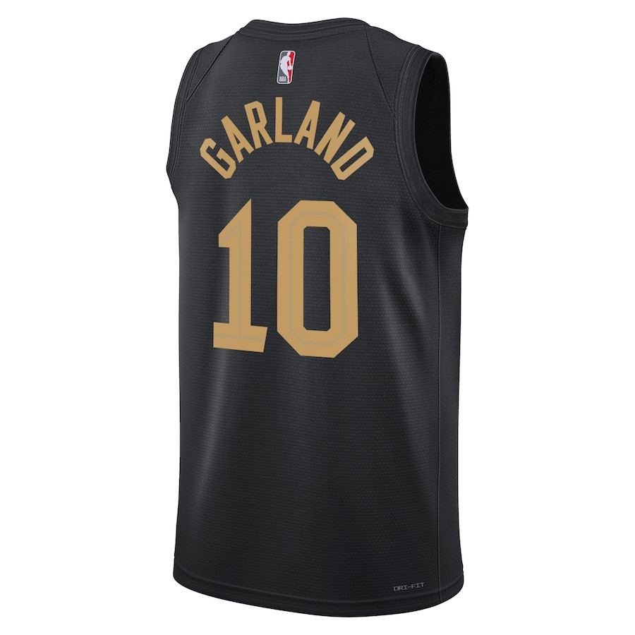 Darius Garland 10 Cleveland Cavaliers Unisex Swingman Statement Edition Black NBA Jersey Unisex