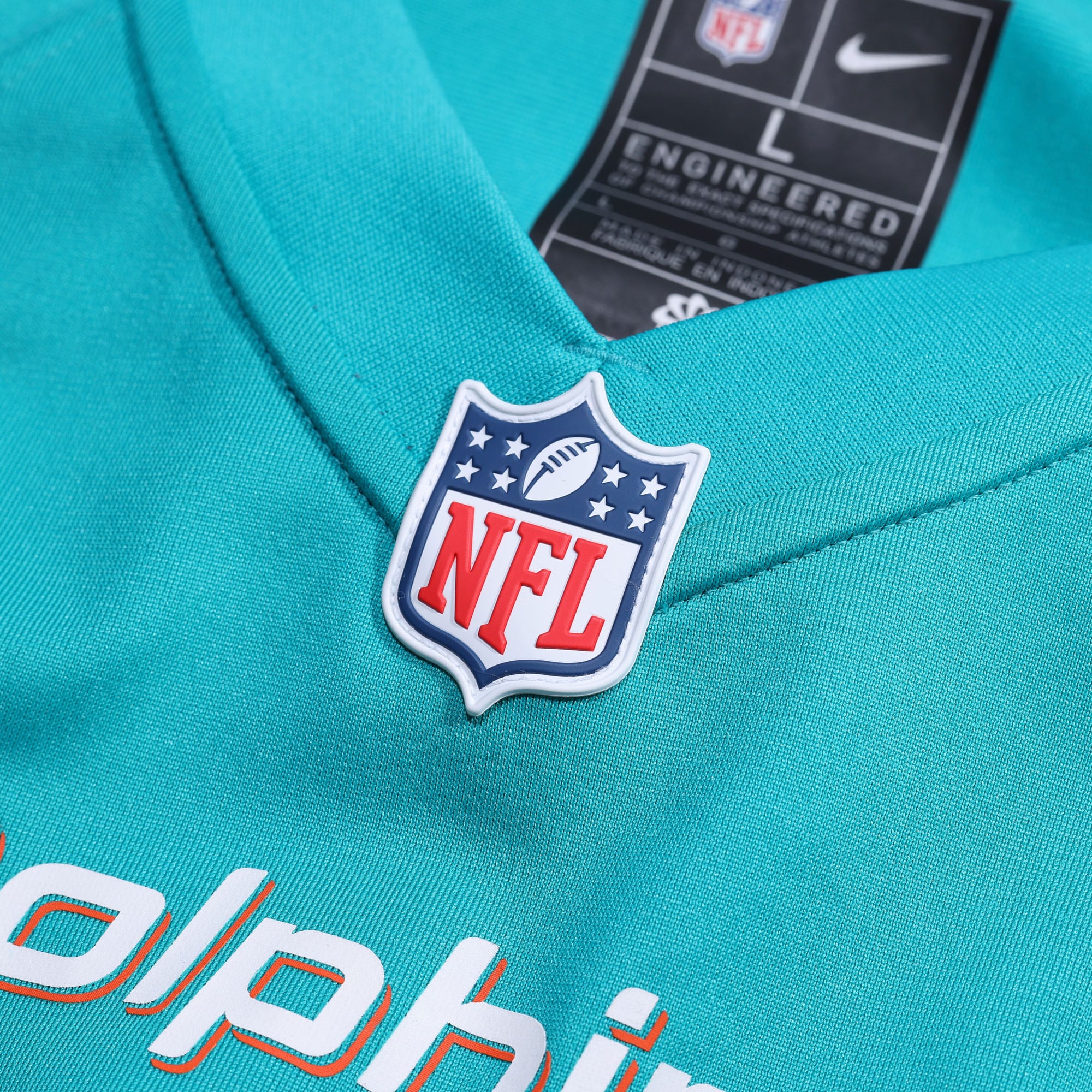 Miami Dolphins Storm Duck Aqua Game NFL Jersey Men's