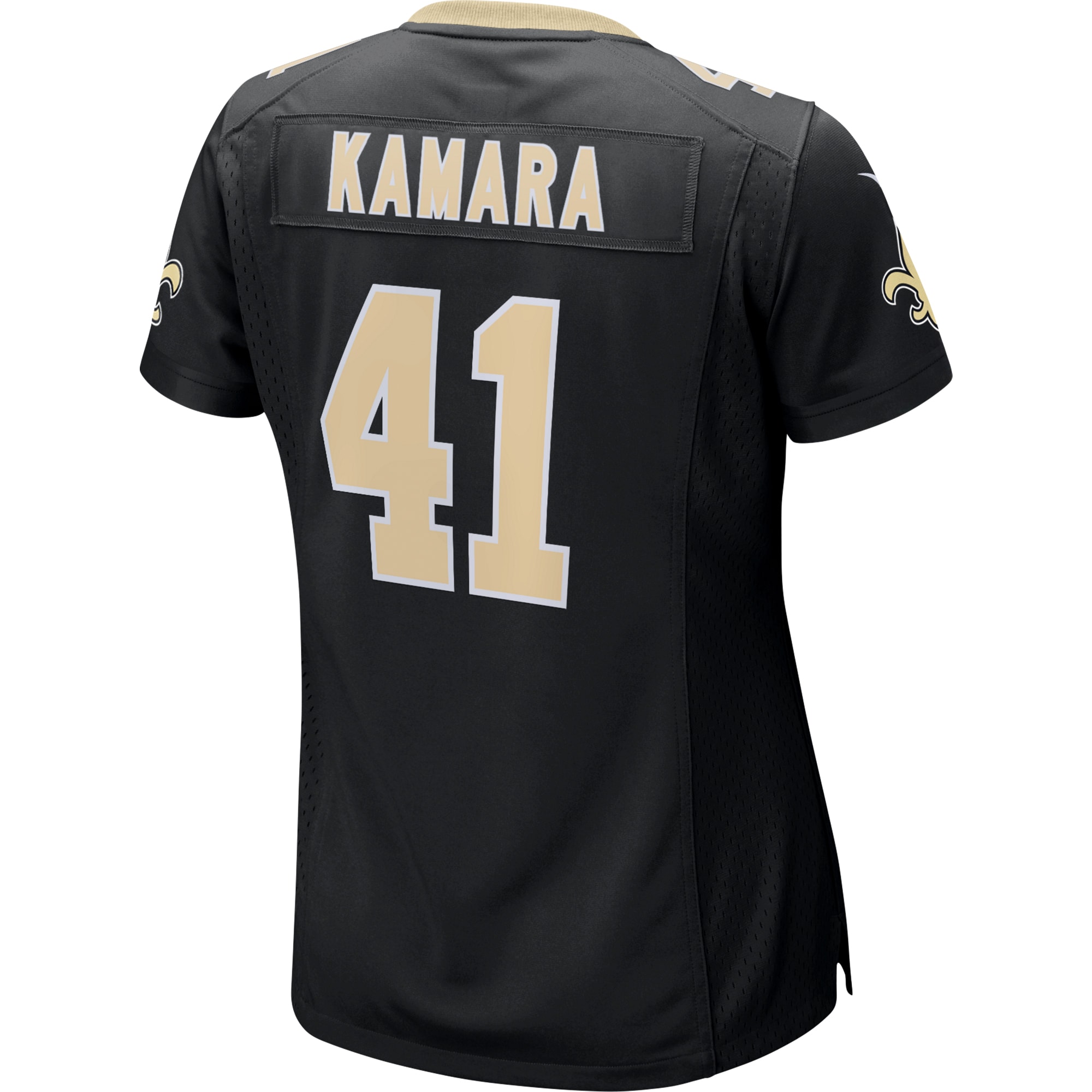 Alvin Kamara Black New Orleans Saints Game NFL Jersey Women's