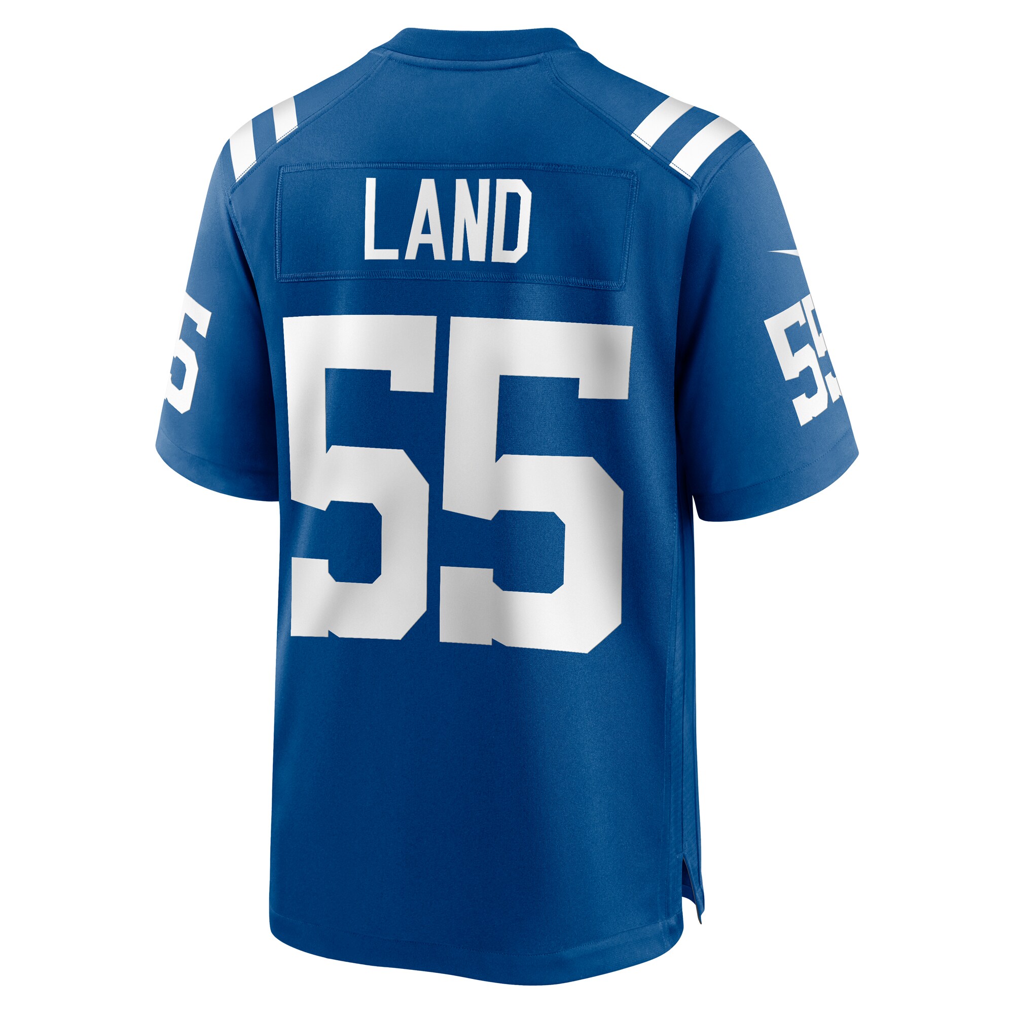 Indianapolis Colts Isaiah Land Royal Team Game NFL Jersey Men's