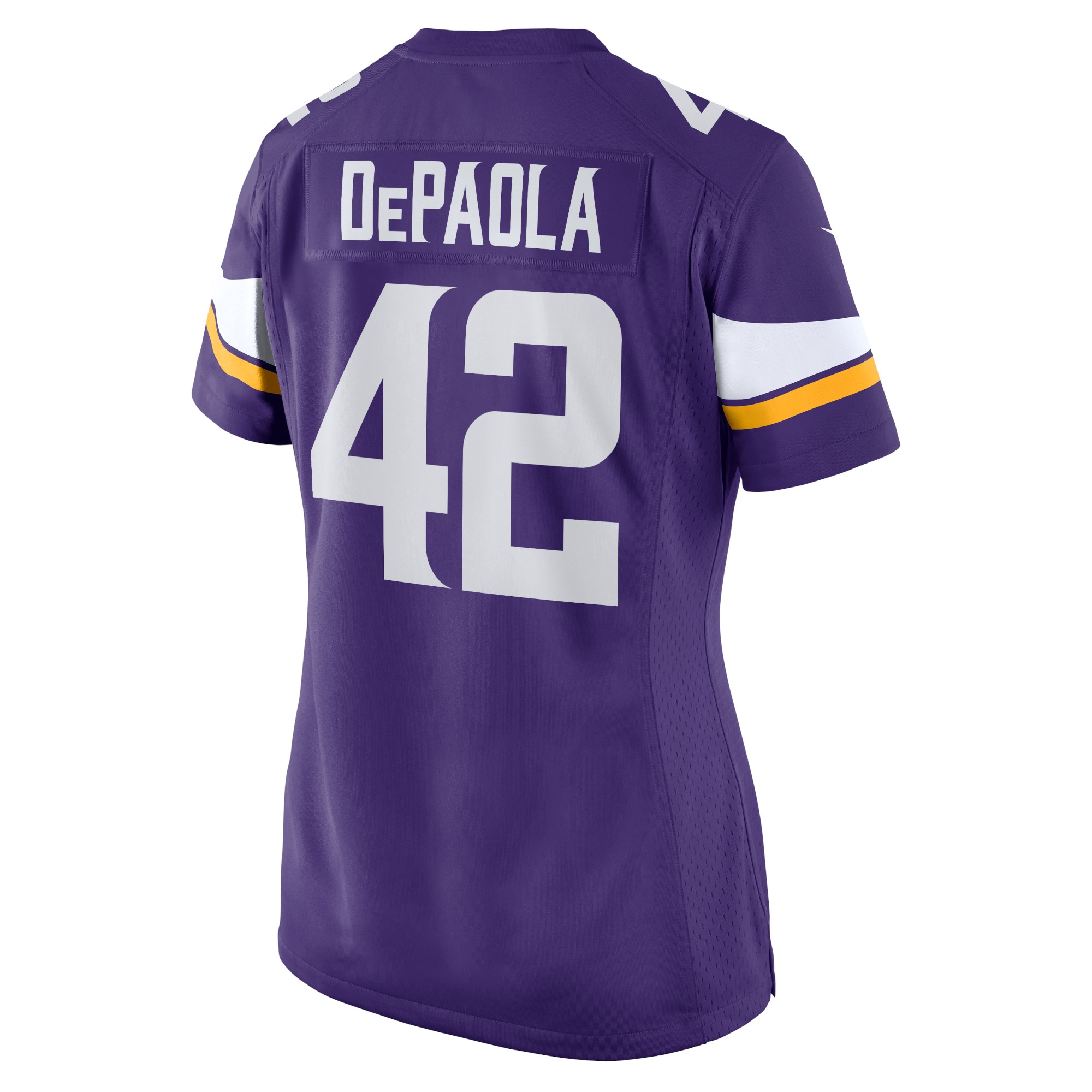 Minnesota Vikings Andrew DePaola Purple Game NFL Jersey Women's