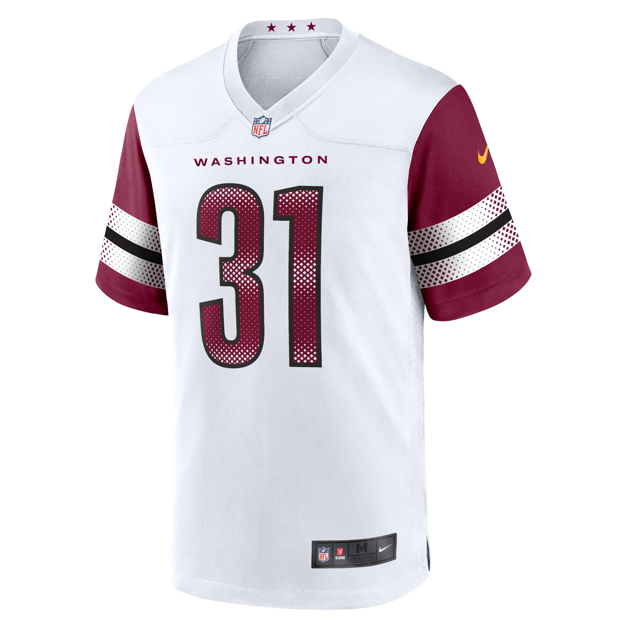 Washington Commanders Kamren Curl White Game NFL Jersey Men's