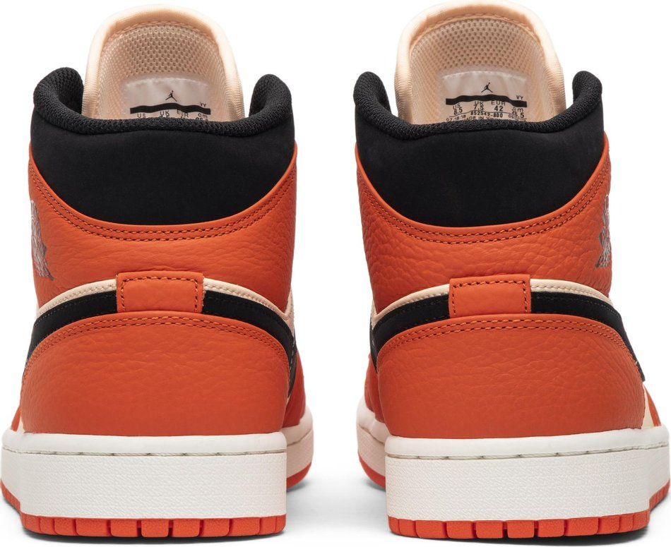 Air Jordan 1 Retro Mid SE Team Orange 852542-800