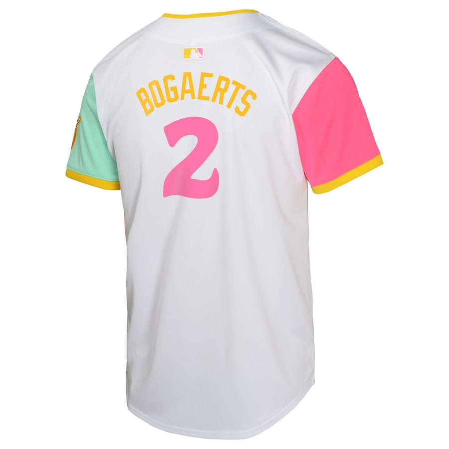 Xander Bogaerts 2 San Diego Padres City Connect Limited White MLB Jersey Youth