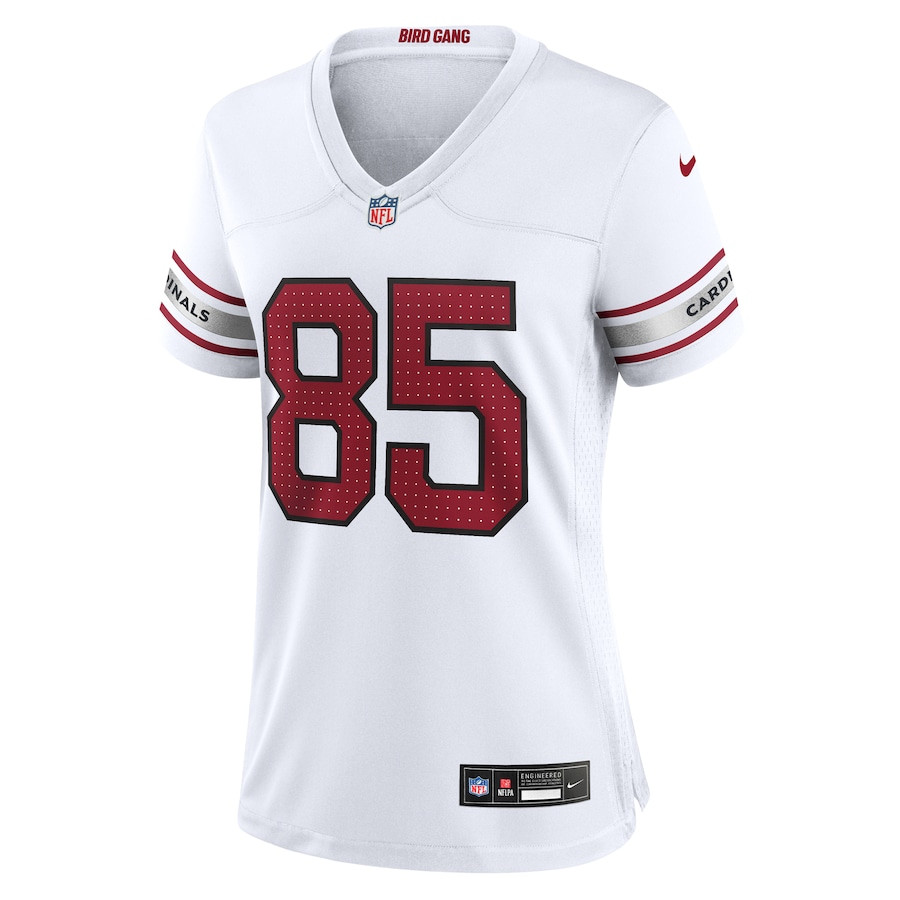 Trey McBride 85 Arizona Cardinals Game White NFL Jersey Women's