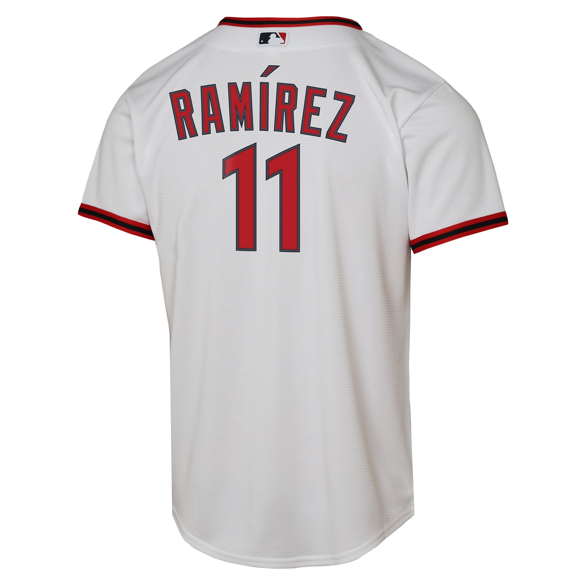 Cleveland Guardians Jose Ramirez White Home Player MLB Jersey Youth