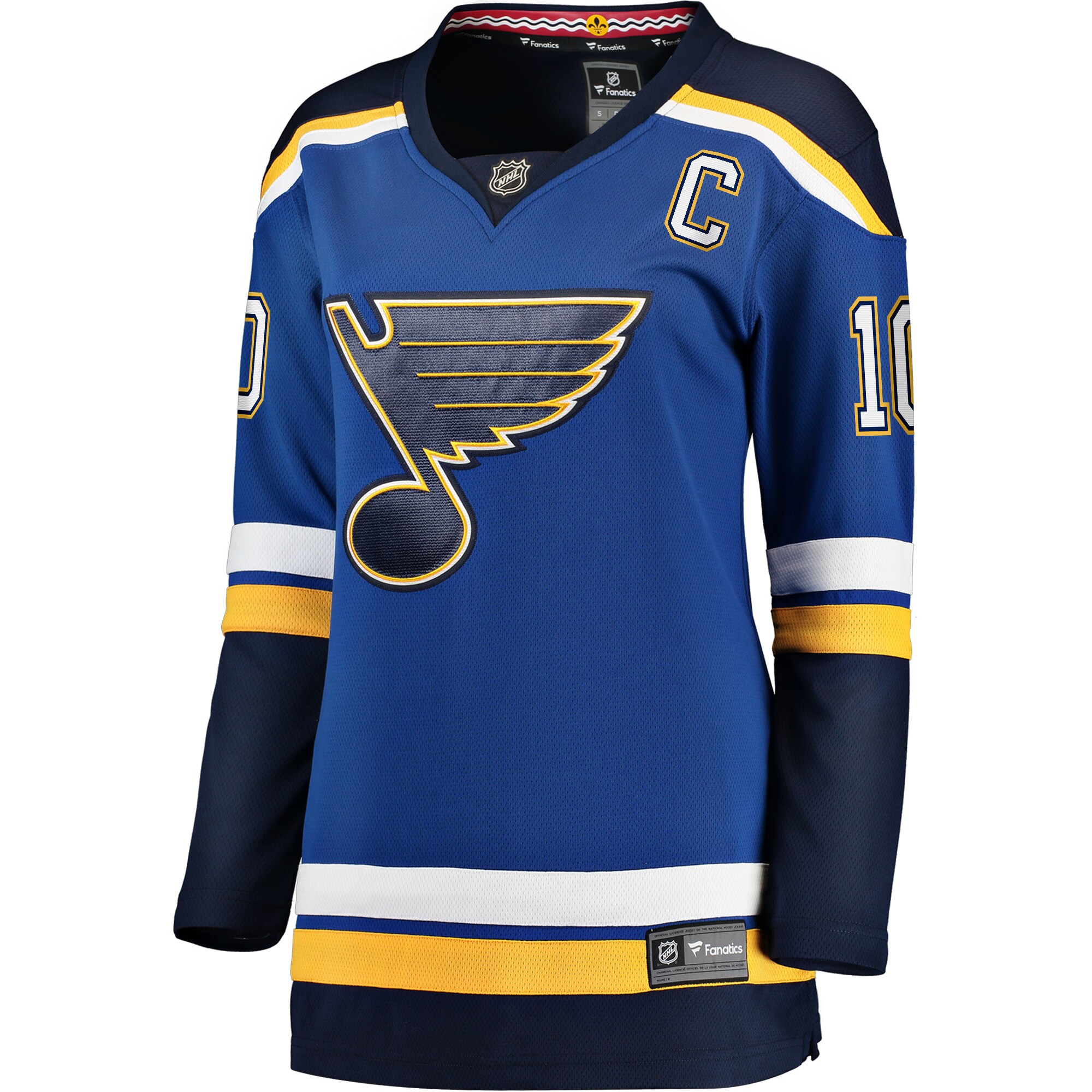 St. Louis Blues Brayden Schenn Blue Home Breakaway Player NHL Jersey Women's