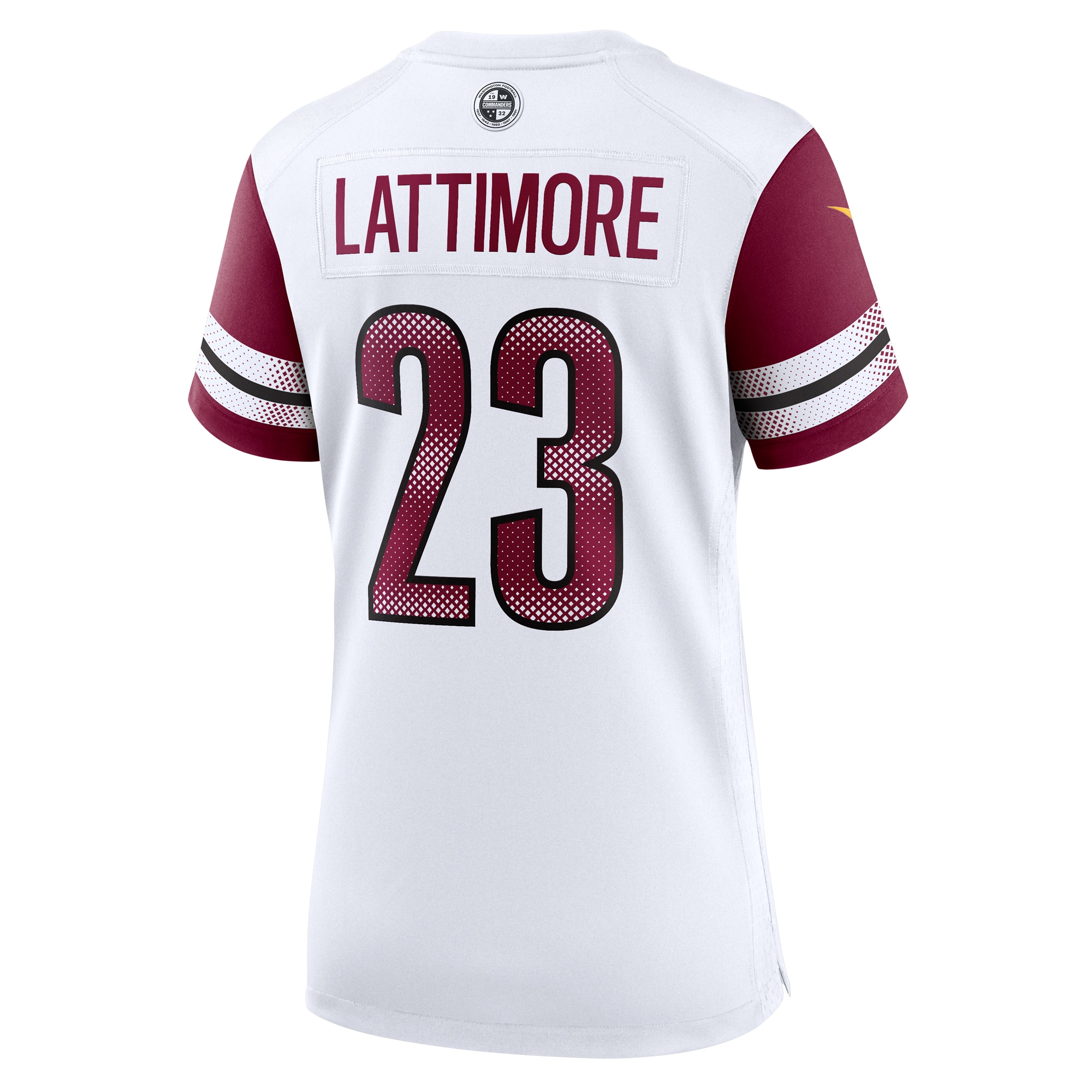 Washington Commanders Marshon Lattimore White Game NFL Jersey Women's