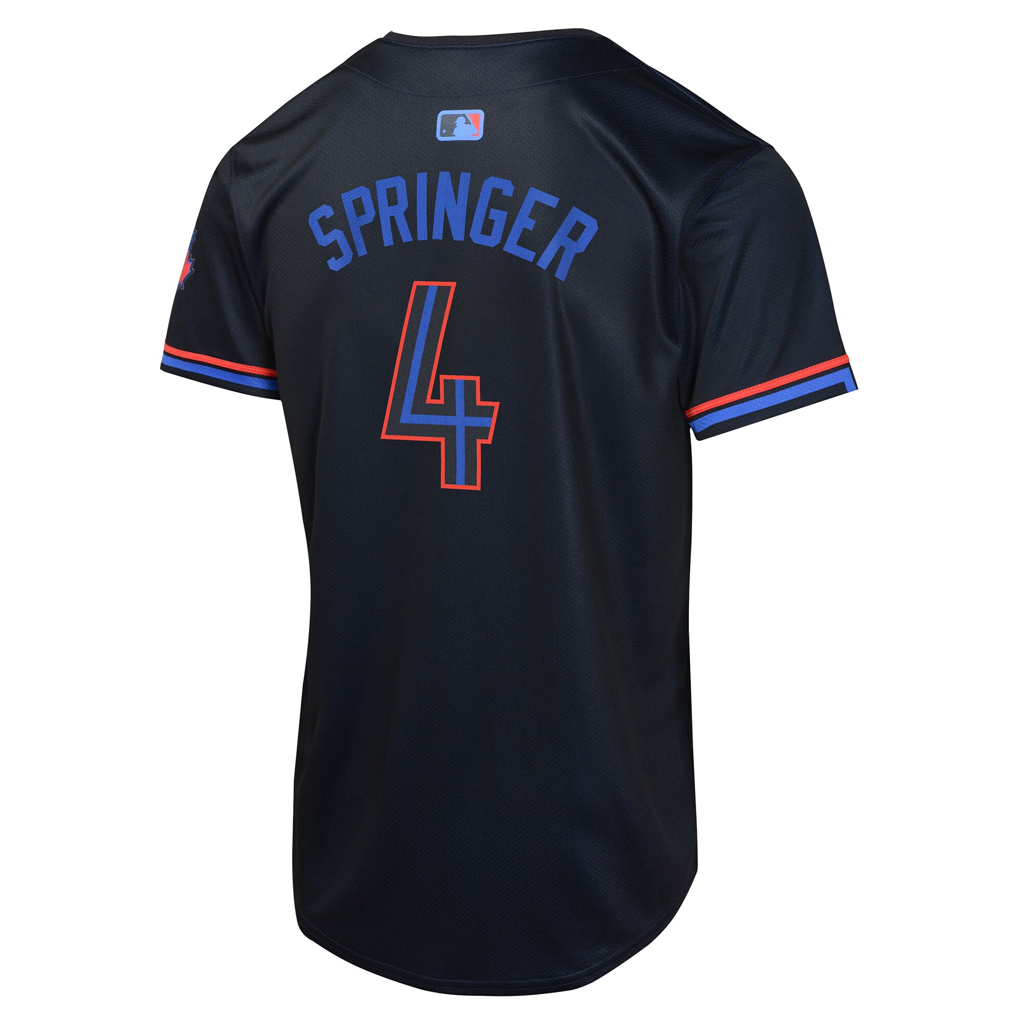 Toronto Blue Jays George Springer Navy 2024 City Connect Limited Player MLB Jersey Youth