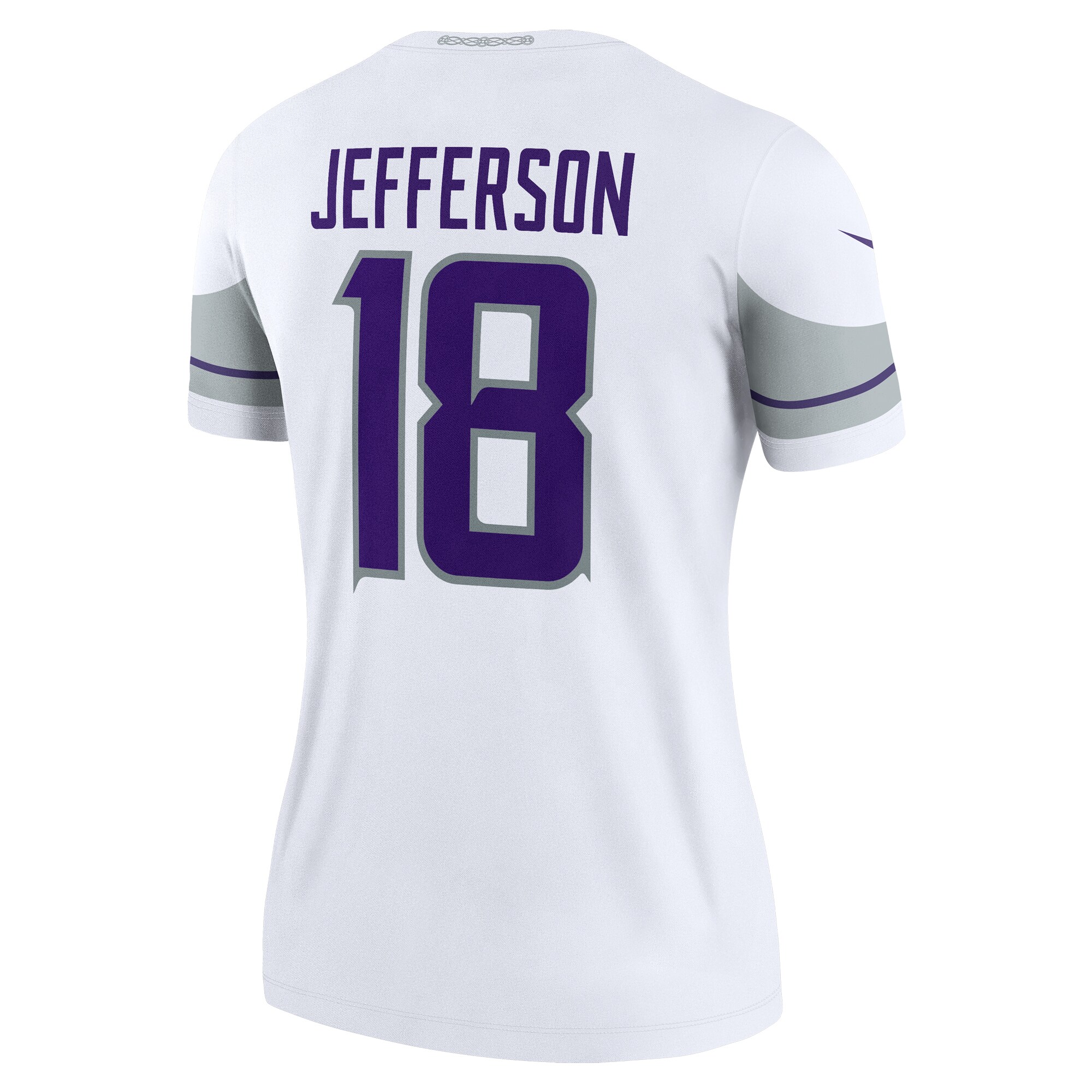 Minnesota Vikings Justin Jefferson White Alternate Legend Player Performance Top NFL Jersey Women's