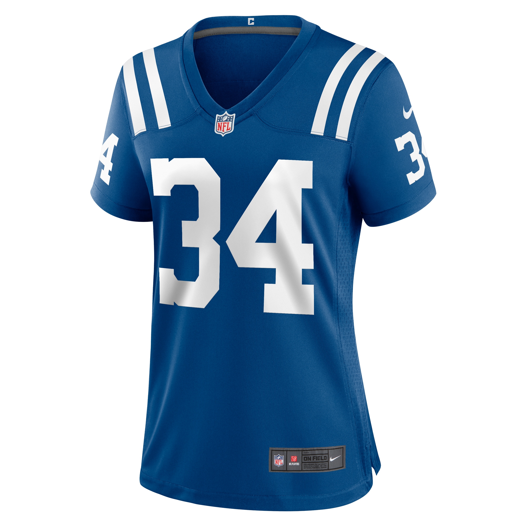 Indianapolis Colts Jake Funk Royal Team Game NFL Jersey Women's