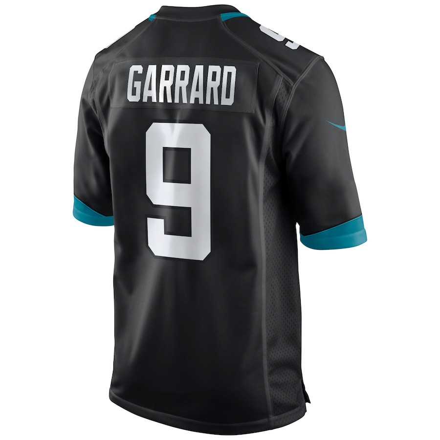 David Garrard 9 Jacksonville Jaguars Game Retired Black NFL Jersey Men's