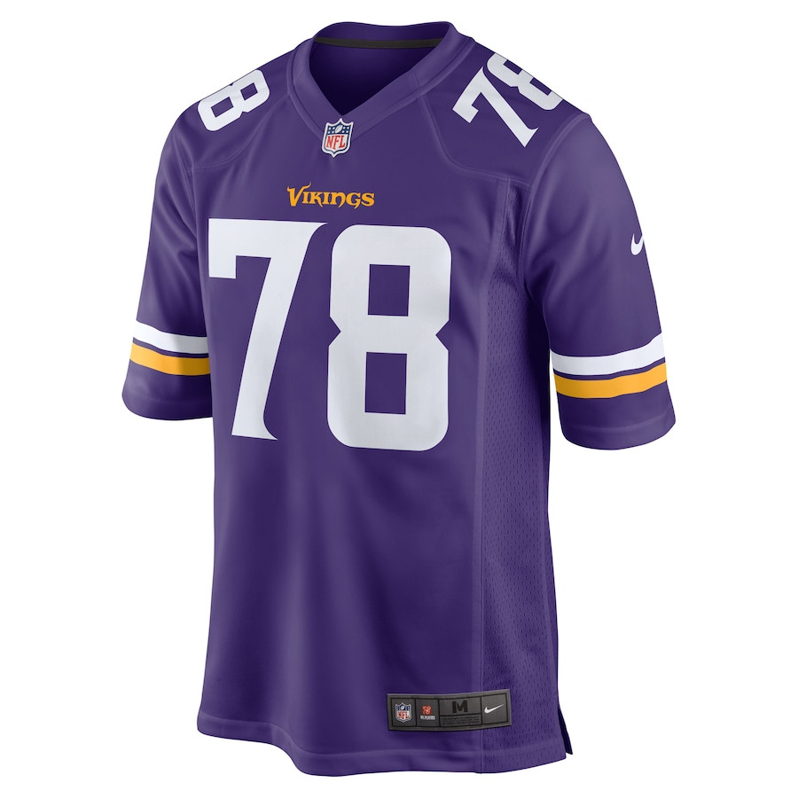 Walter Rouse 78 Minnesota Vikings Game Purple NFL Jersey Men's