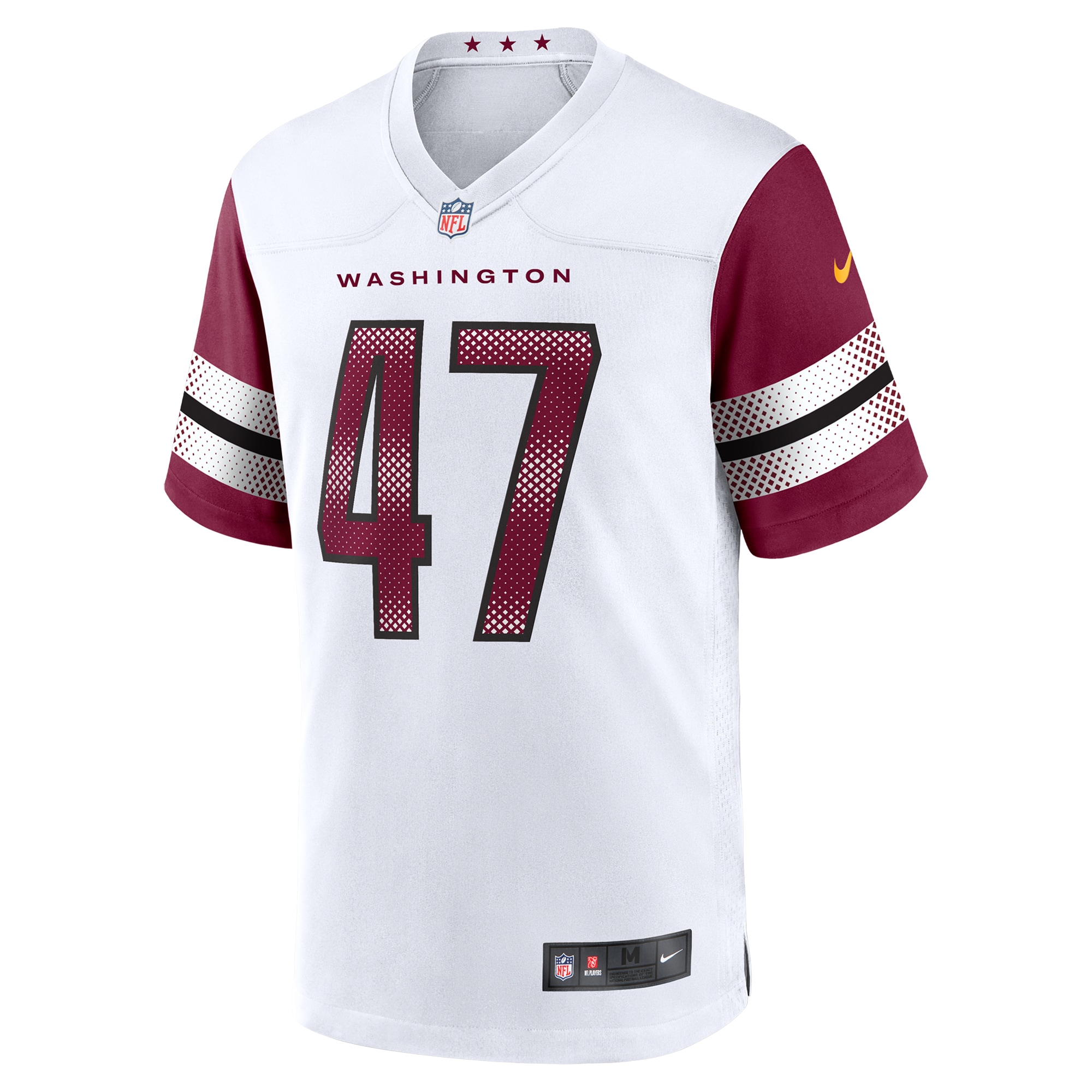 Washington Commanders Zane Gonzalez White Game NFL Jersey Men's