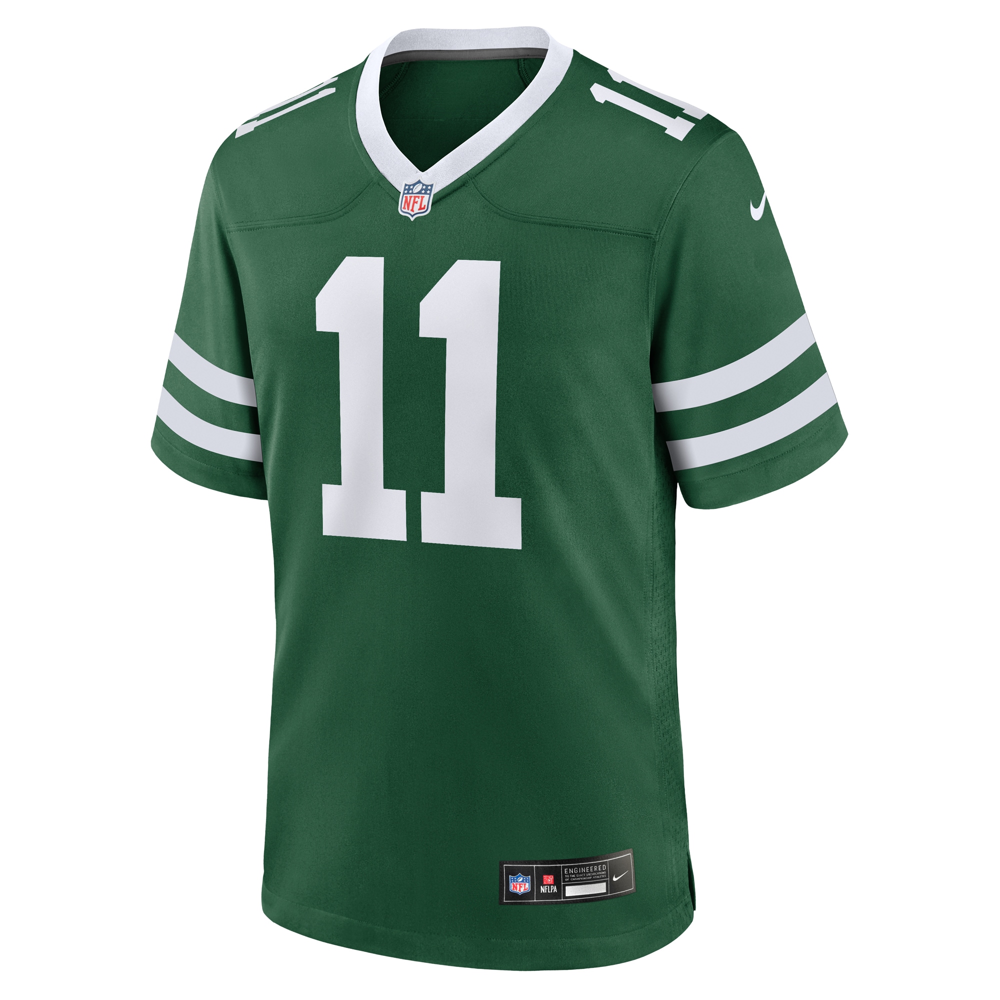 New York Jets Jermaine Johnson II Legacy Green Team Game NFL Jersey Men's